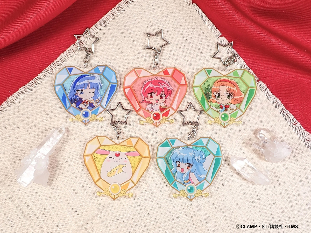 TVアニメ「魔法騎士レイアース」×KARATZコラボ アクリルキーホルダー 30周年記念