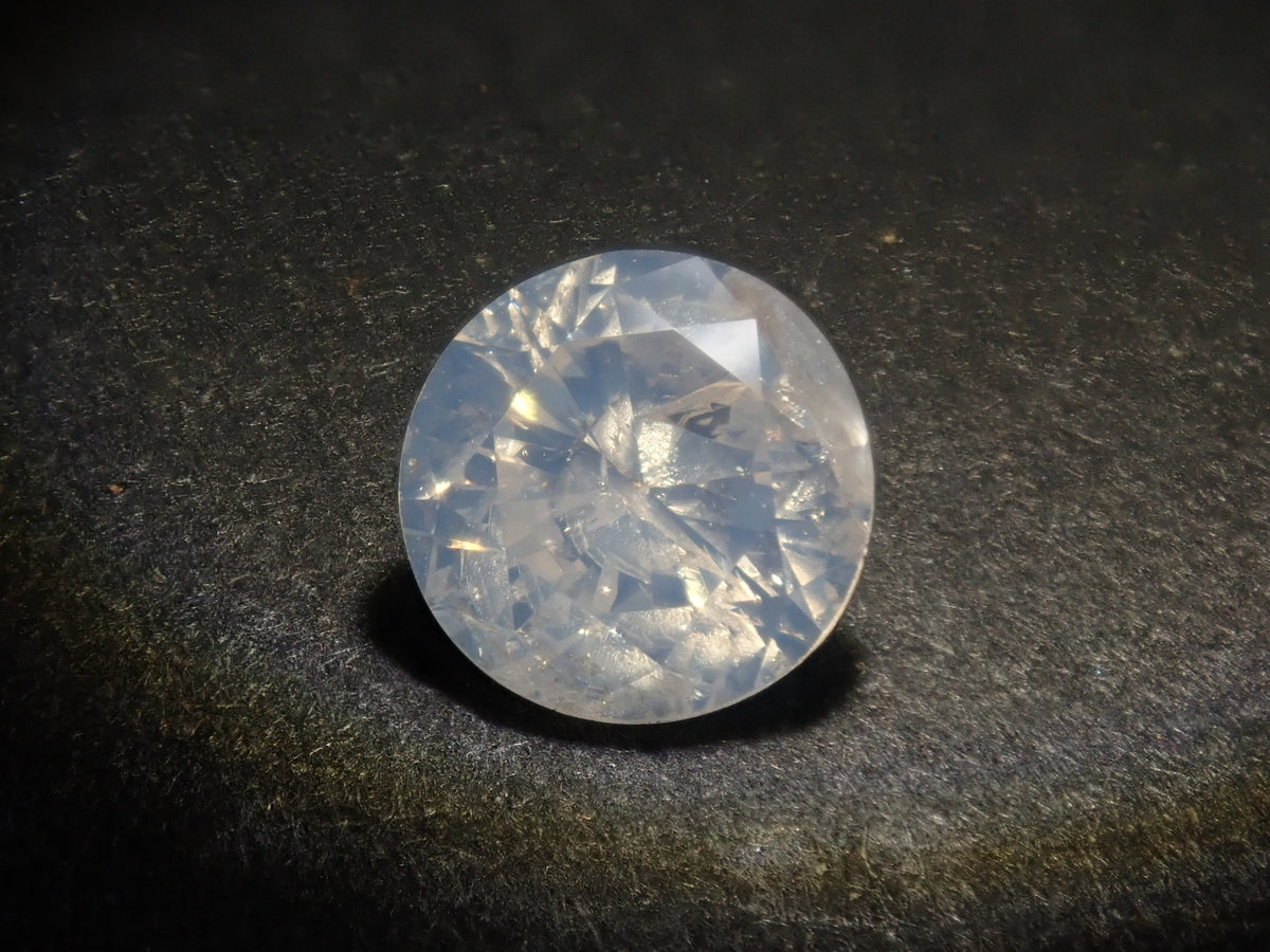 ホワイトダイヤモンド 6.2mm/0.988ctルース(FANCY WHITE, I2)