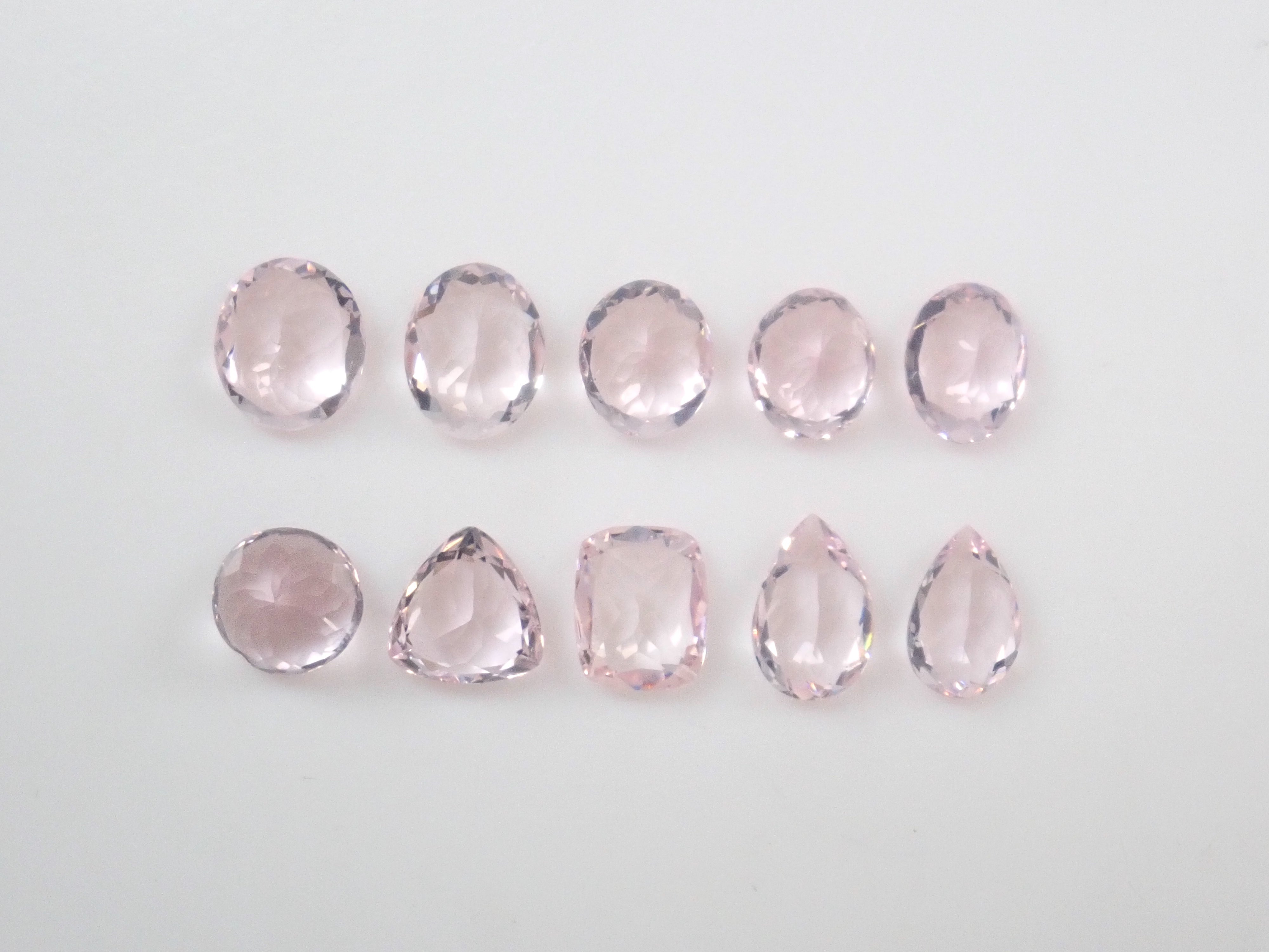 【2/14 22時販売】《限定10石》綺麗なピンク色のブラジル産モルガナイト1石ルース《複数購入割引有》