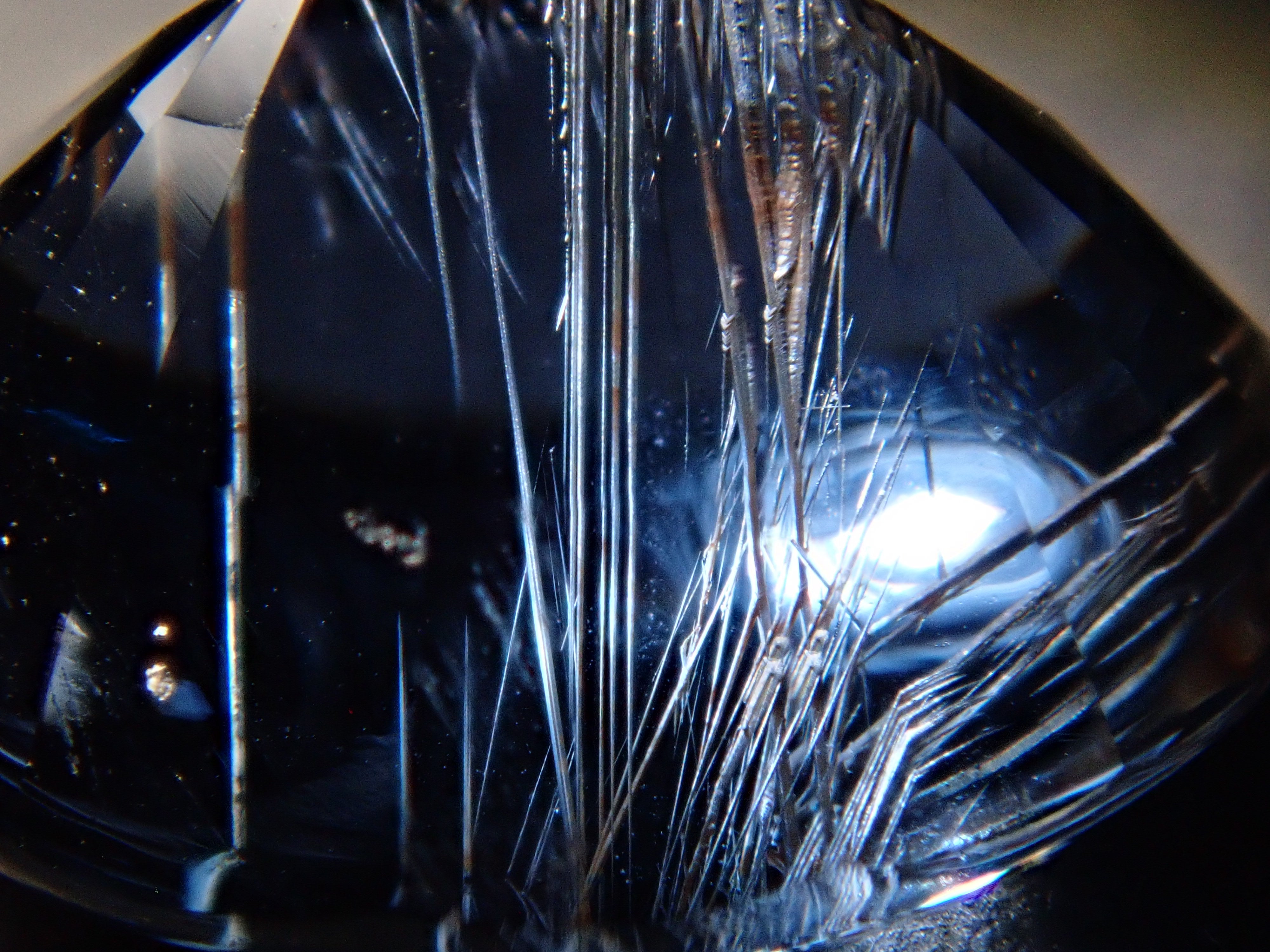 Sri Lankan Cobalt Spinel (Blue Spinel) 3.202ct Loose Stone (Needle-like Inclusions) Japan-German Rare Stone