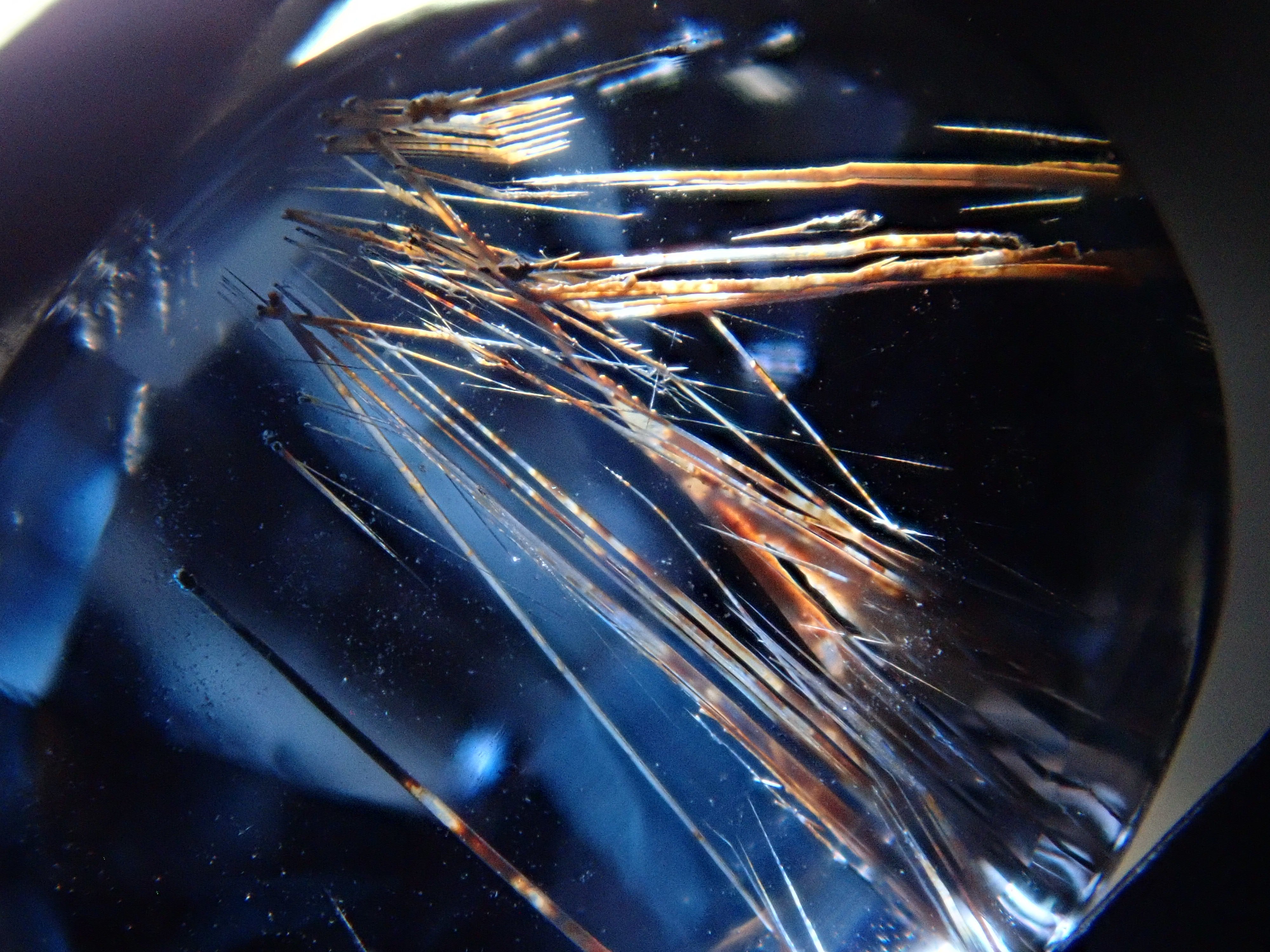 Sri Lankan Cobalt Spinel (Blue Spinel) 3.202ct Loose Stone (Needle-like Inclusions) Japan-German Rare Stone