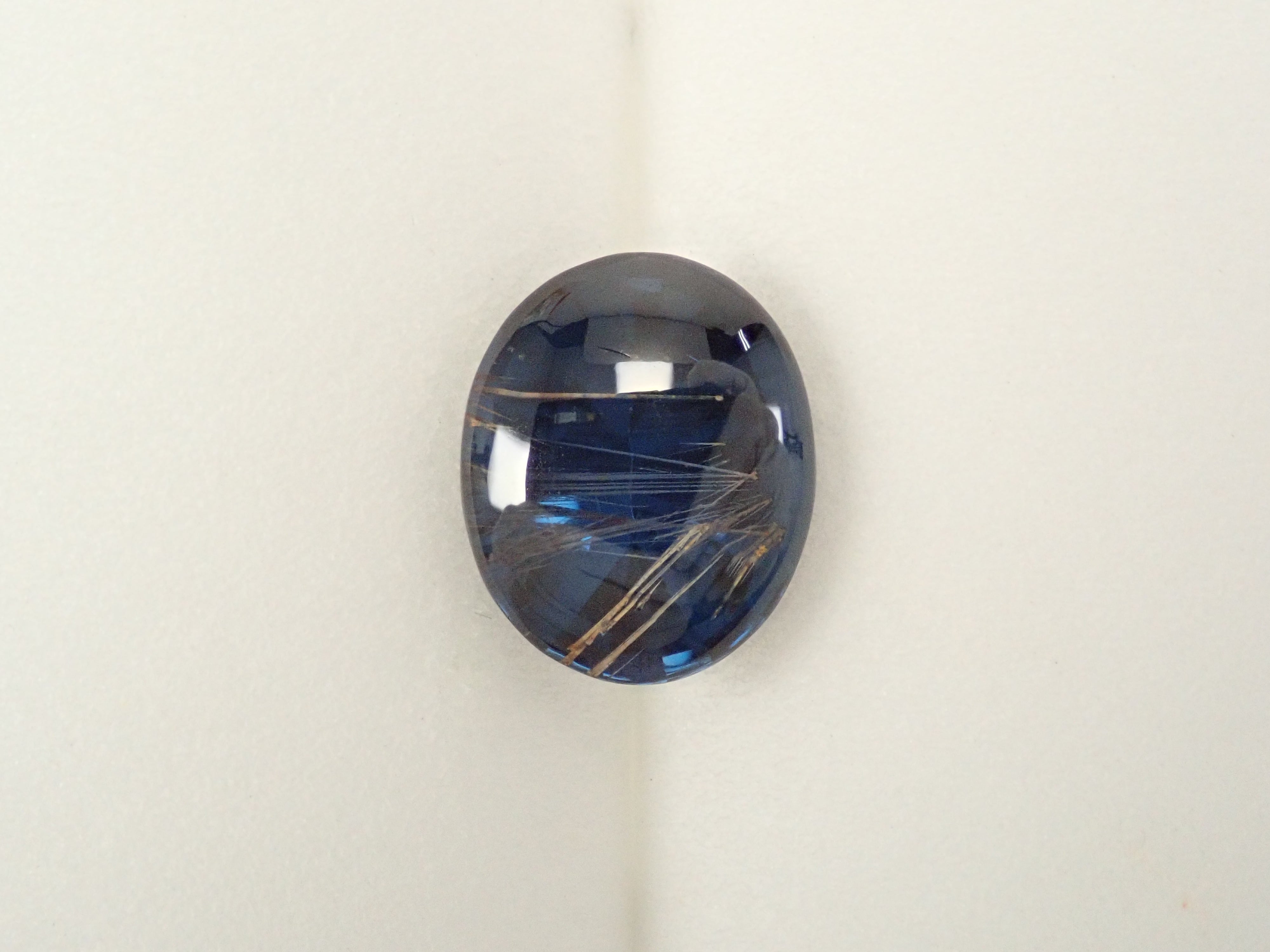 Sri Lankan Cobalt Spinel (Blue Spinel) 3.202ct Loose Stone (Needle-like Inclusions) Japan-German Rare Stone