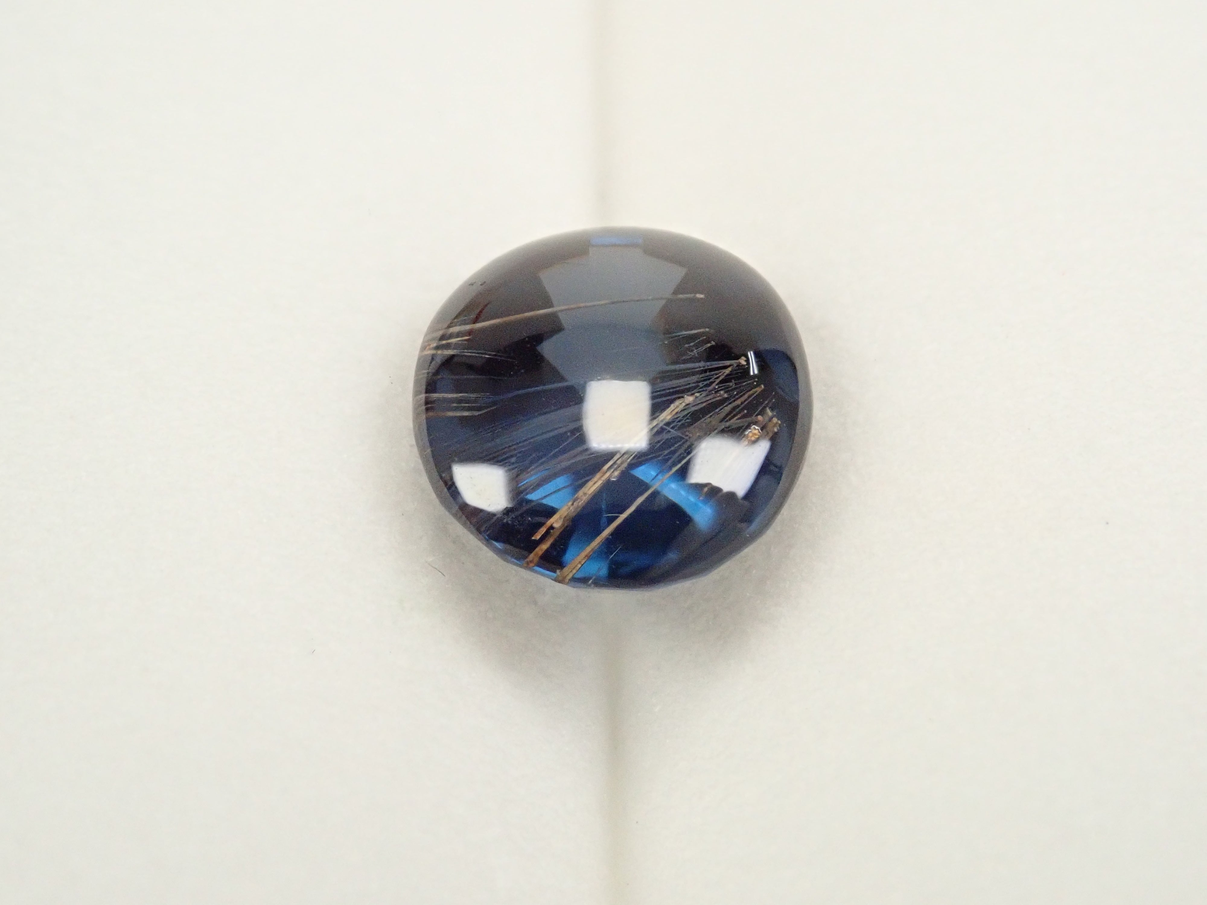 Sri Lankan Cobalt Spinel (Blue Spinel) 3.202ct Loose Stone (Needle-like Inclusions) Japan-German Rare Stone