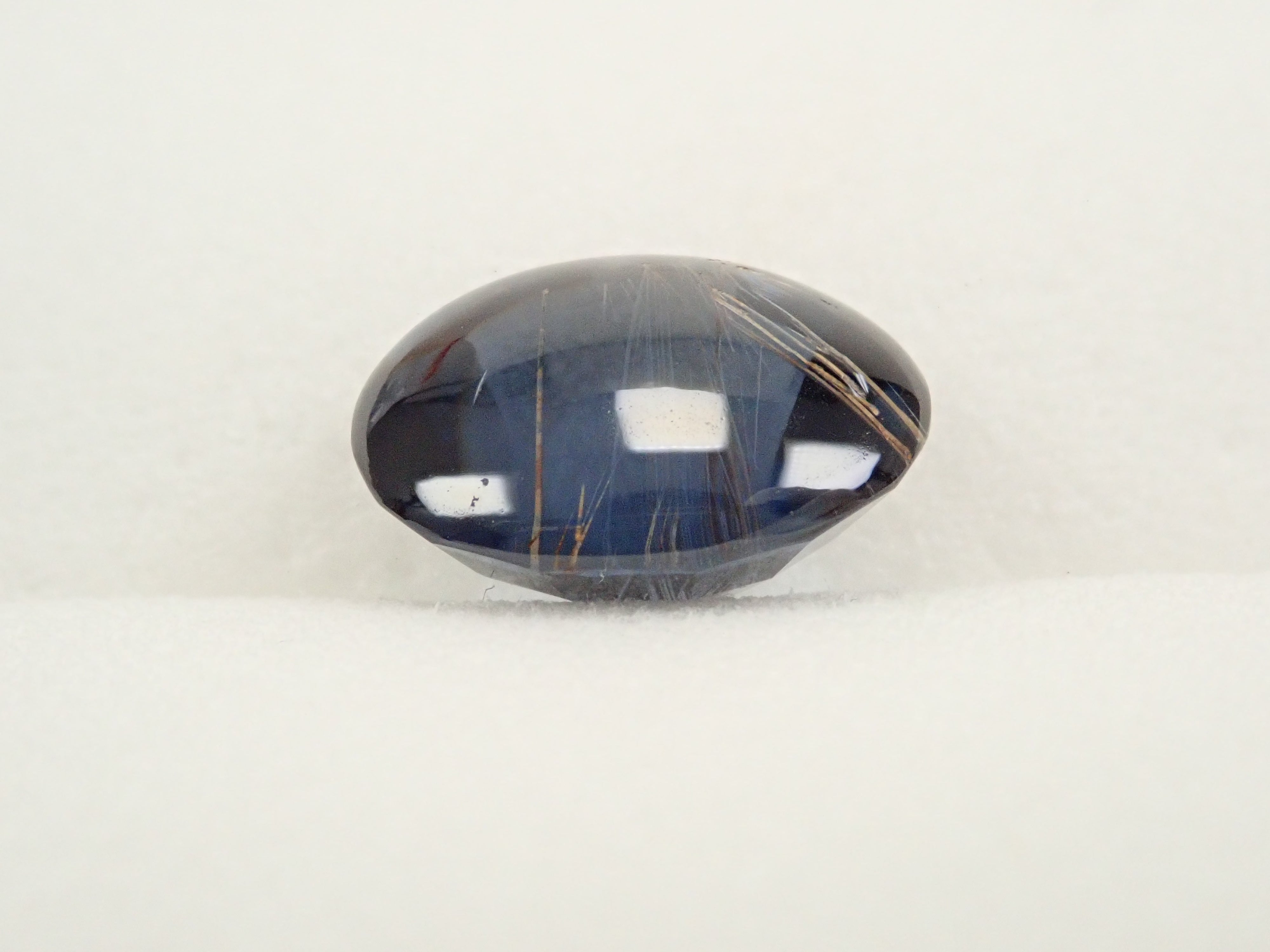 Sri Lankan Cobalt Spinel (Blue Spinel) 3.202ct Loose Stone (Needle-like Inclusions) Japan-German Rare Stone