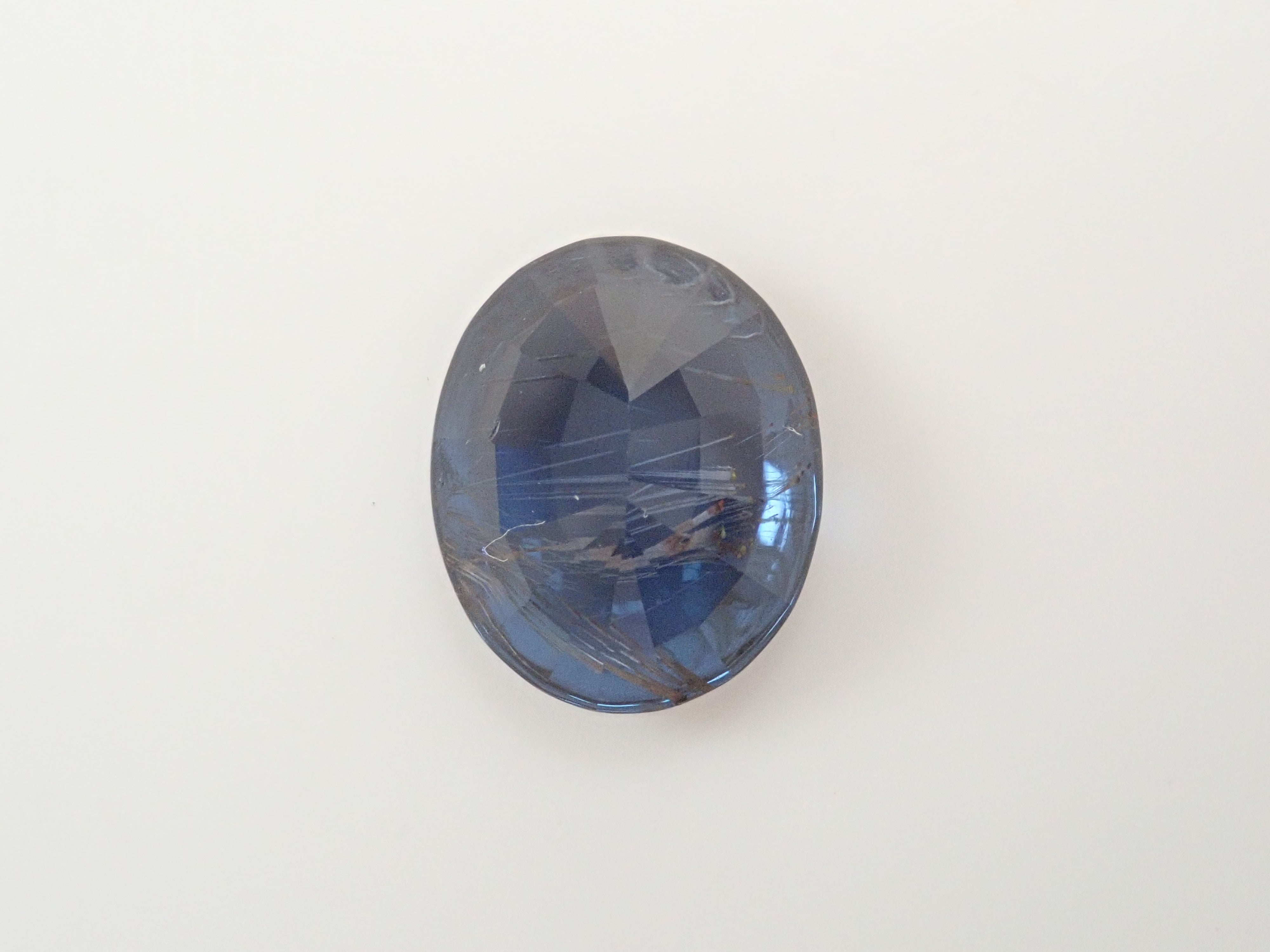 Sri Lankan Cobalt Spinel (Blue Spinel) 3.202ct Loose Stone (Needle-like Inclusions) Japan-German Rare Stone