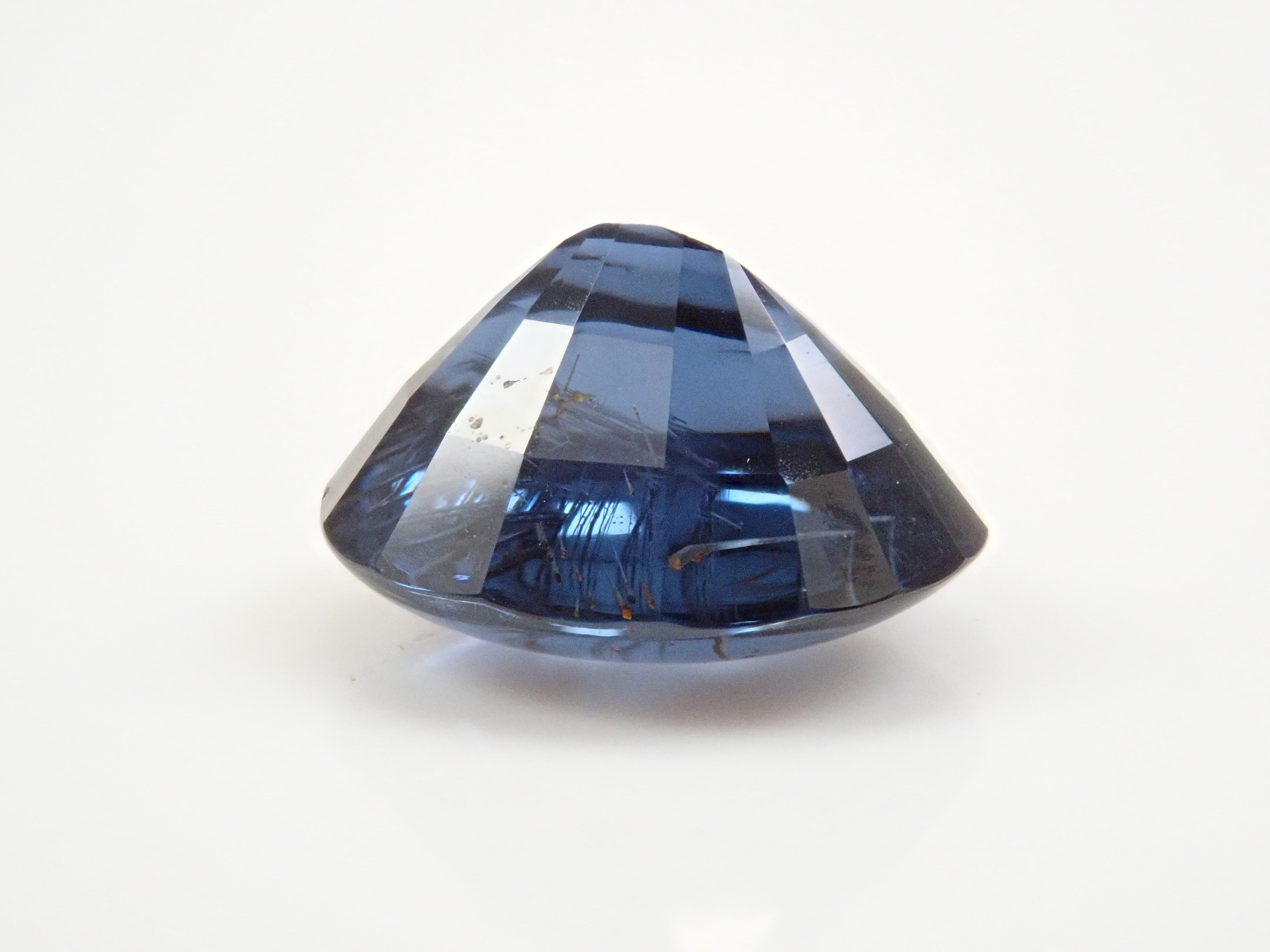 Sri Lankan Cobalt Spinel (Blue Spinel) 3.202ct Loose Stone (Needle-like Inclusions) Japan-German Rare Stone