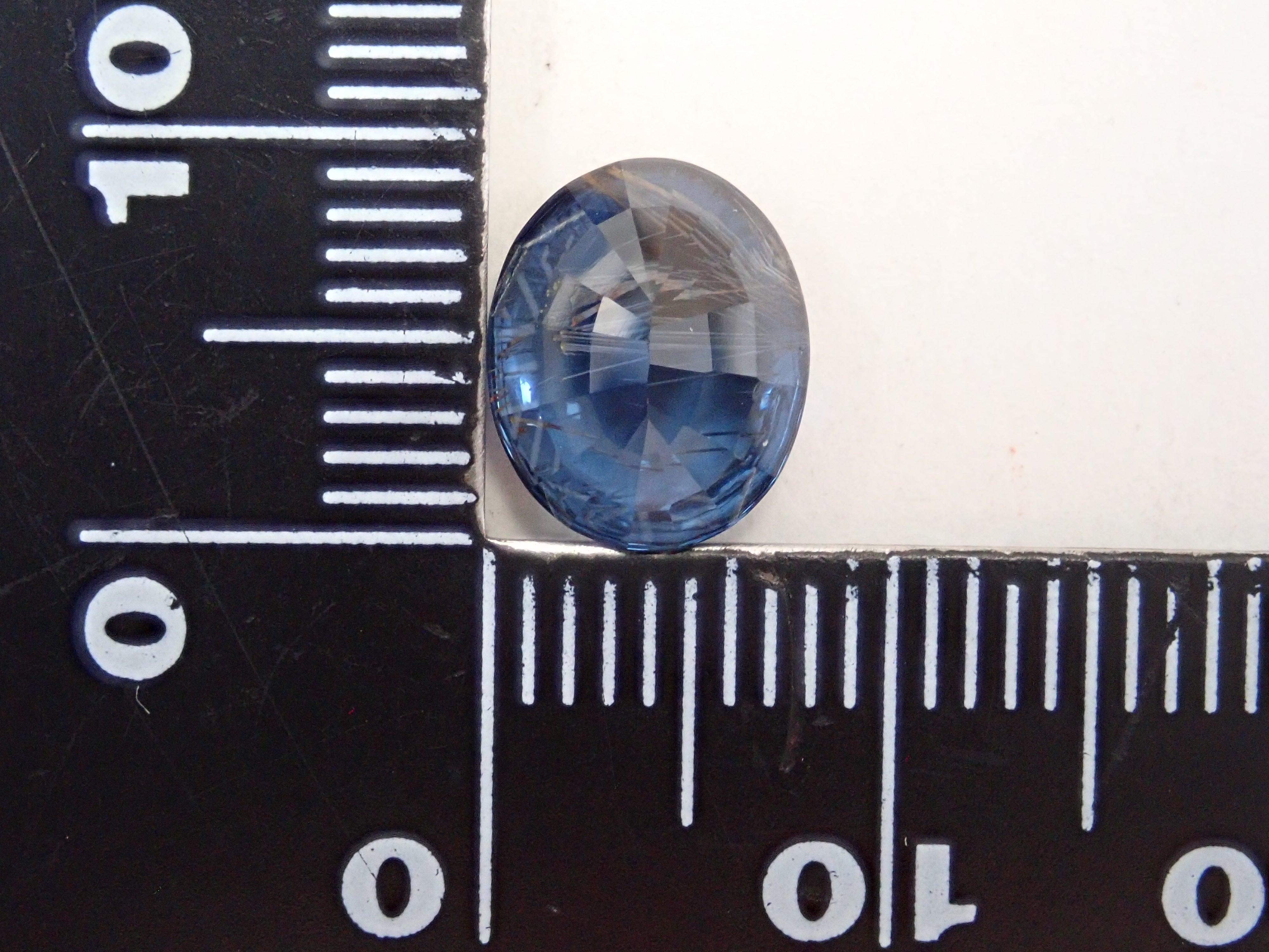 Sri Lankan Cobalt Spinel (Blue Spinel) 3.202ct Loose Stone (Needle-like Inclusions) Japan-German Rare Stone