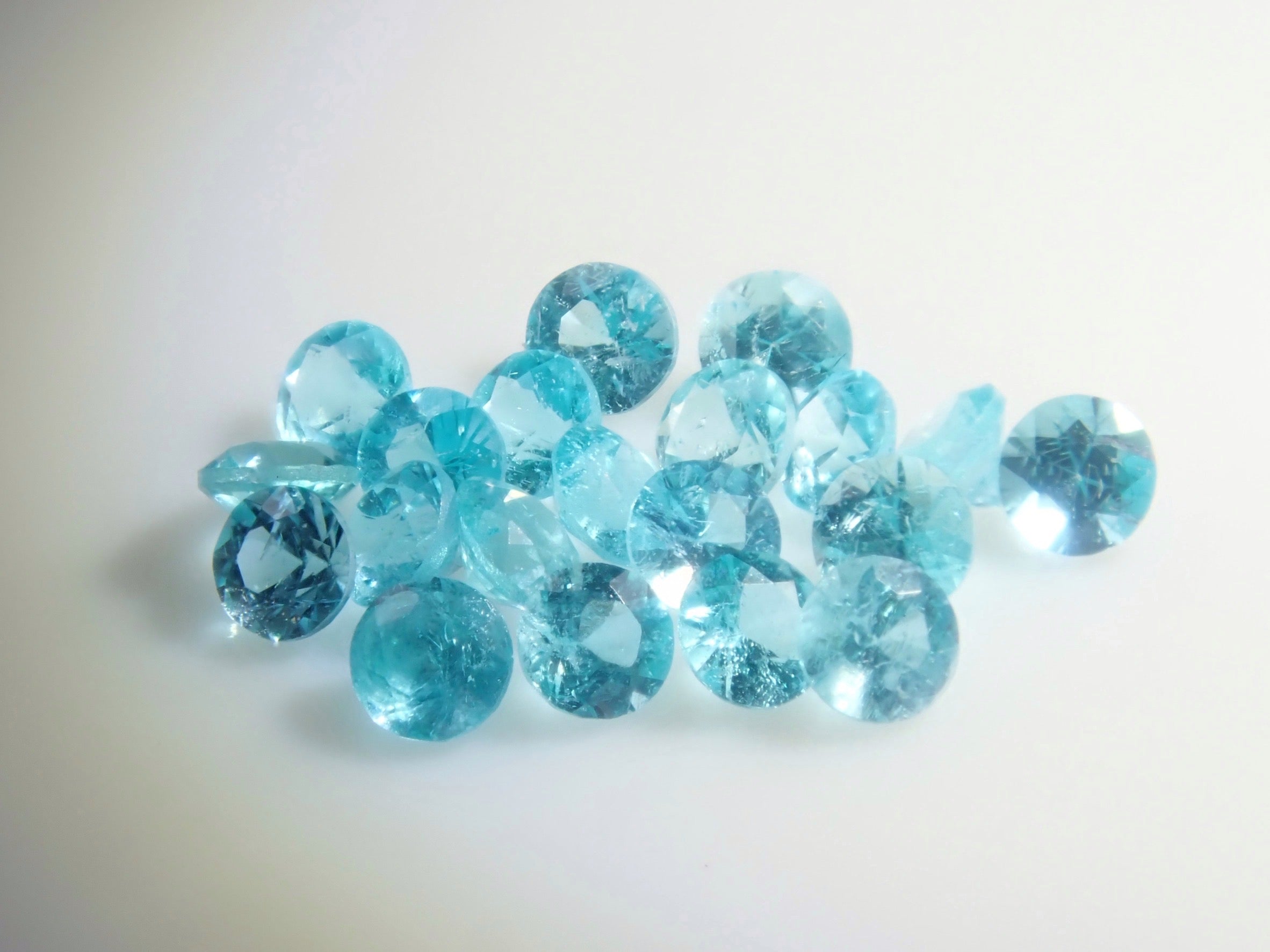 《僅剩少量》 巴西帕拉伊巴碧璽(Batalia)Gacha💎1.2mm 每10顆寶石中就有1顆含有Cu&Mn(CuO:2.1%、MnO:0.9%/CuO:1.6%、MnO:1.5%) 《可享多次購買折扣》