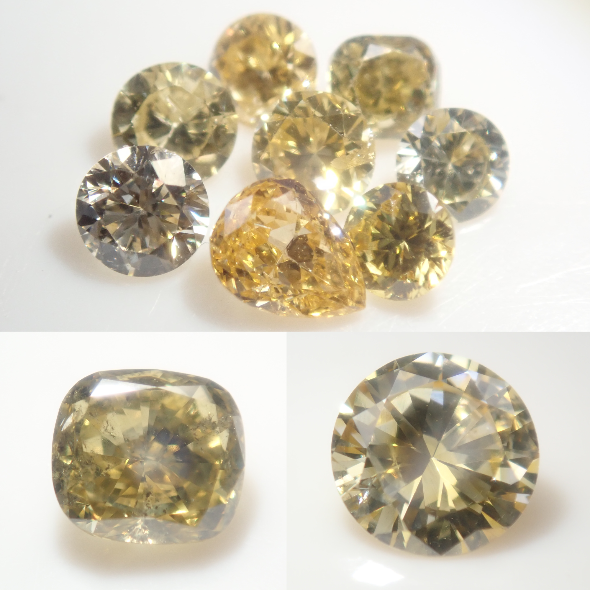 【12/12 22時販売】《限定15石》通常39,800円の珍しいUNEVENのFANCYカラーや69,800円のFANCYカラー0.428ctを含むイエローダイヤモンドガチャ💎ルース1石《複数購入割引有》