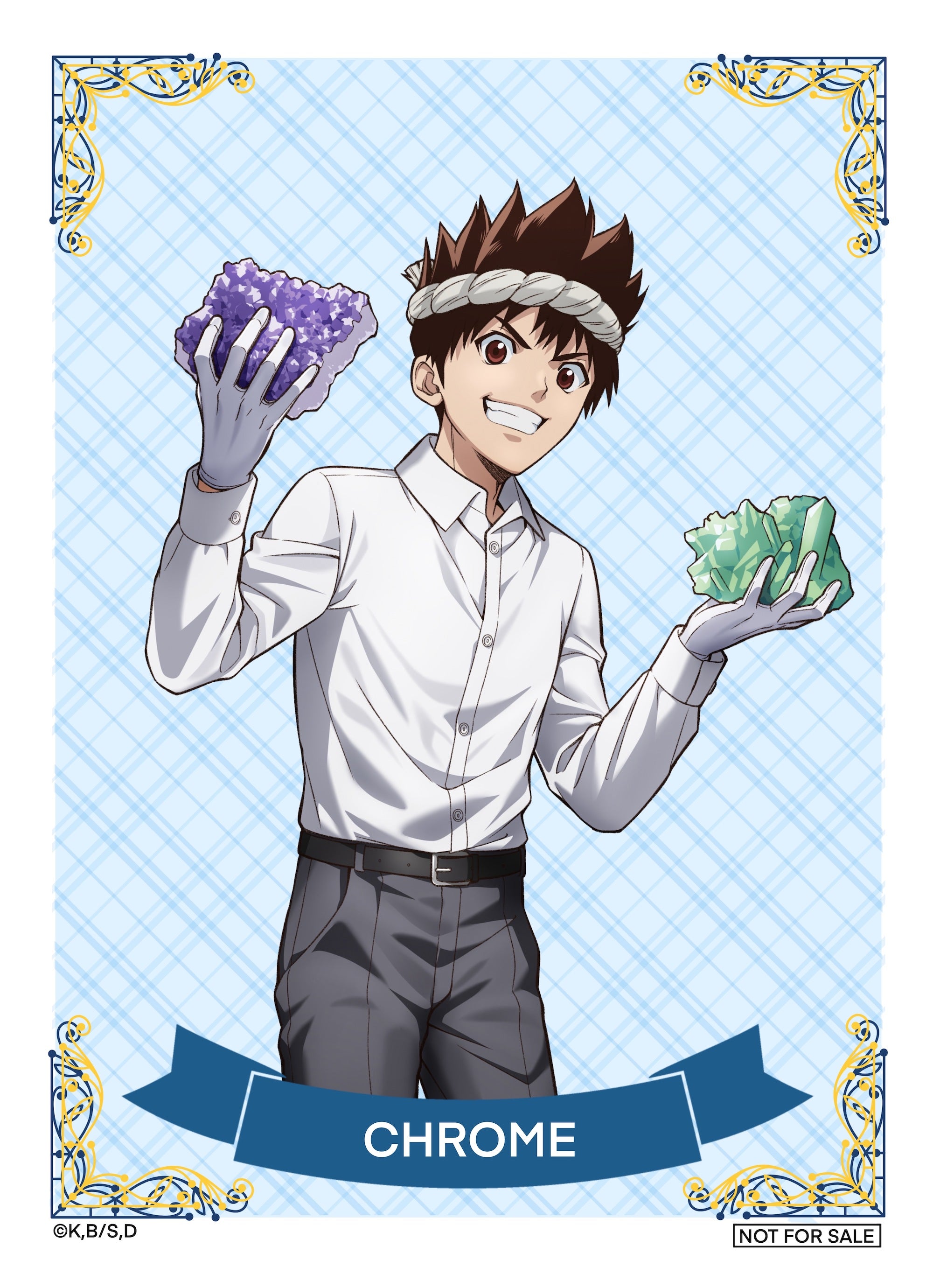 【4/29(三) 22點開賣】電視動畫《Dr.STONE 新石紀》×珠寶專門店KARATZ合作款 礦物收藏套組(10種套組/附5張解說卡)