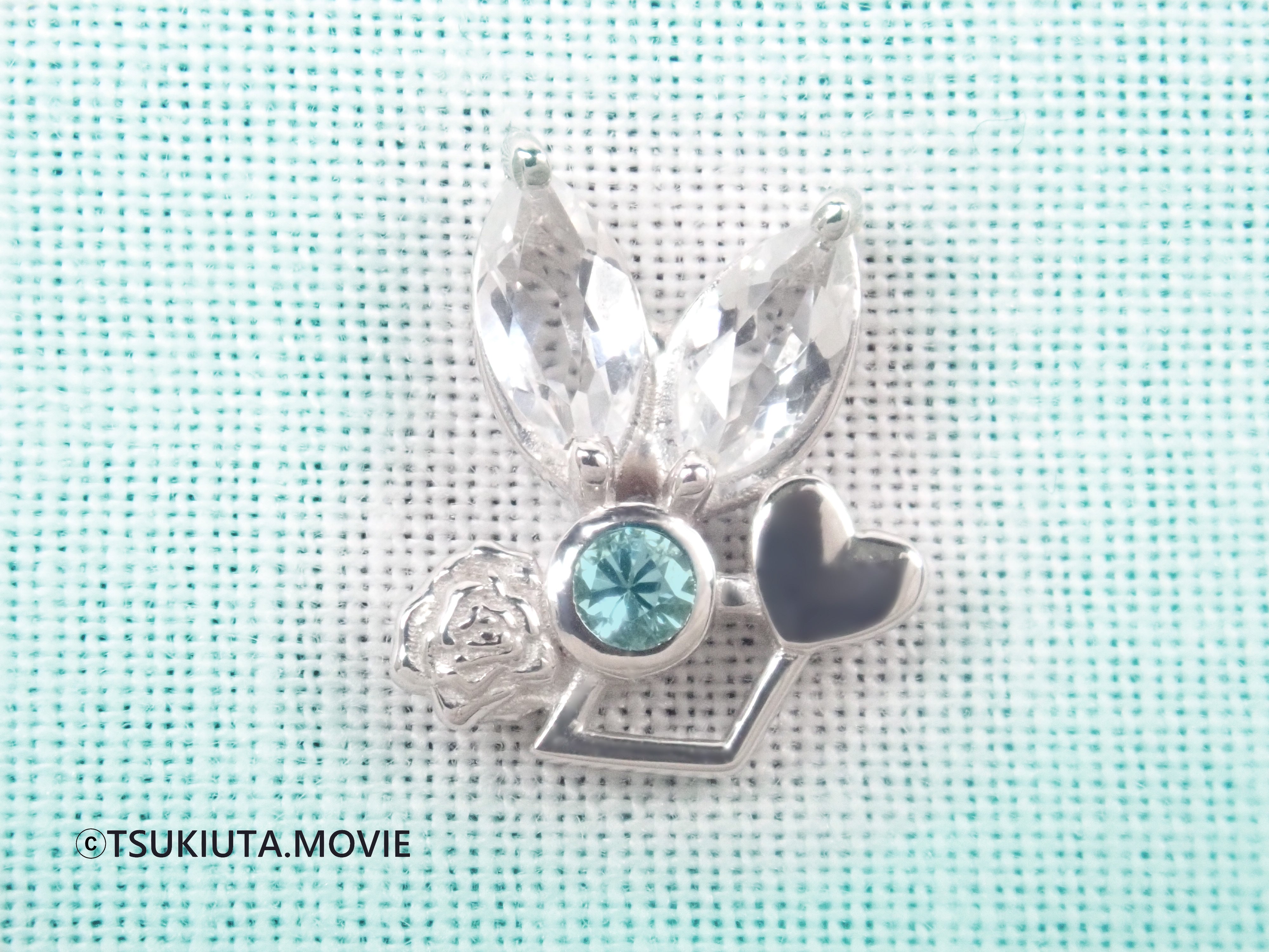 【 販売終了】「ツキウタ。」劇場版 RABBITS KINGDOM THE MOVIE×KARATZコラボ うさみみピアス《白兎王国》