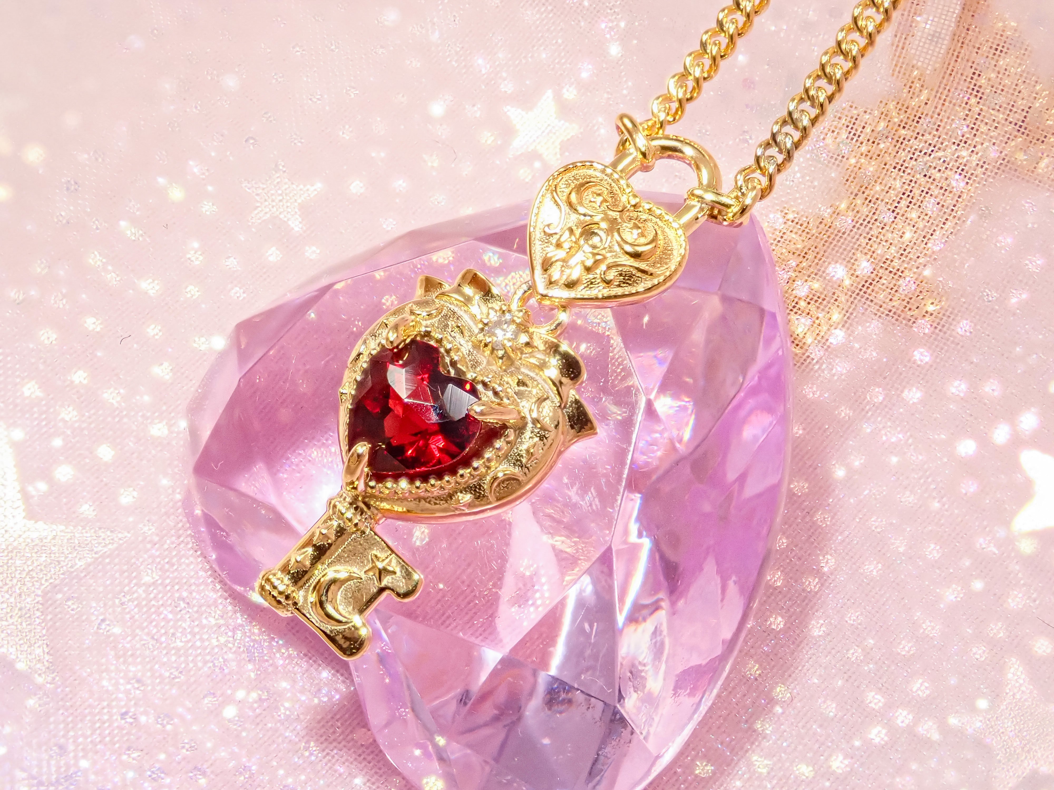 【11/21 22時販売開始】大人のセボンスタージュエリー第3弾  ハートキーロックペンダント シルバーモデル(シルバーカラー/ゴールドカラー) SV925