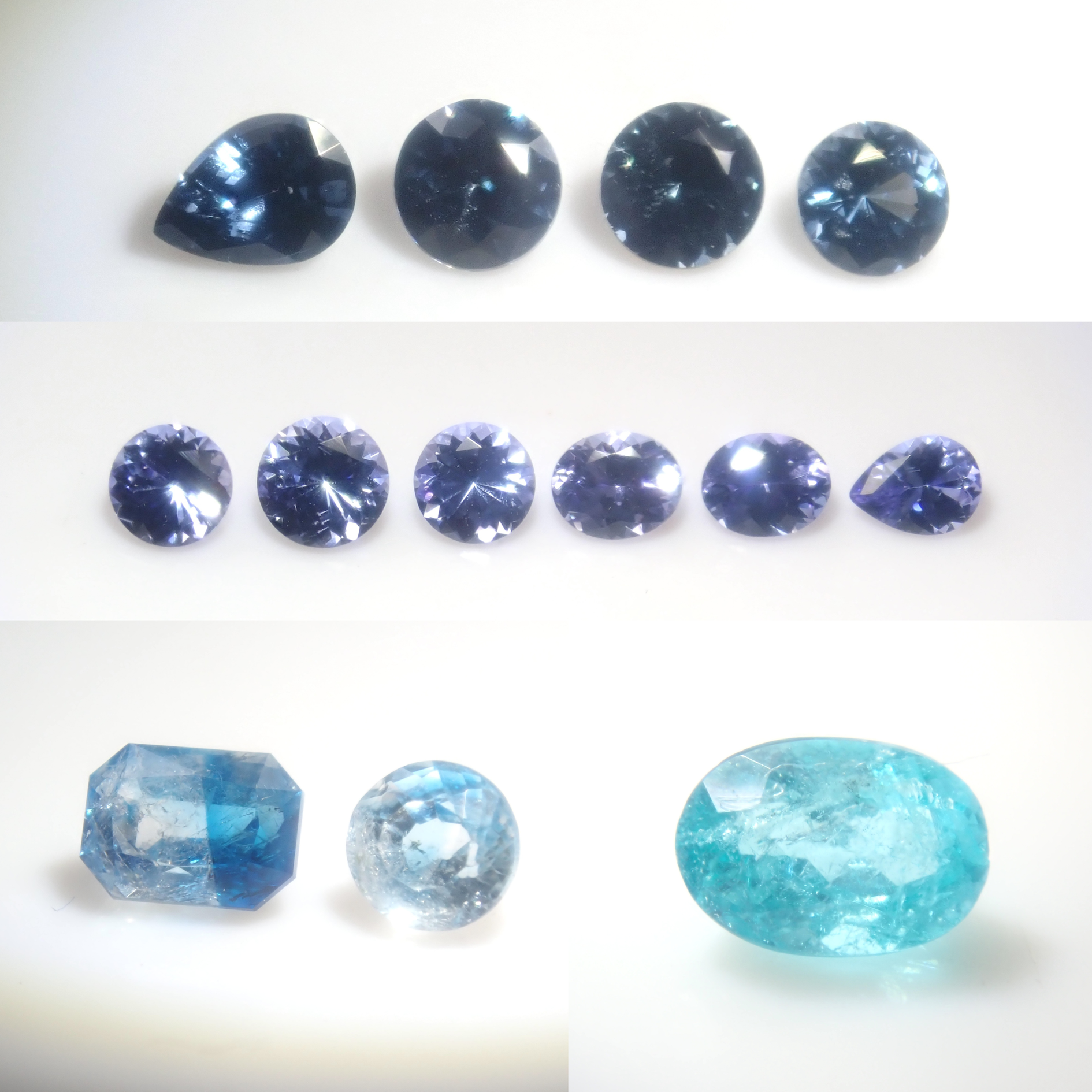 【7/17 22時販売】《限定13石》通常25,800円のブラジル・バターリャ産パライバトルマリン(CuO:1.7%.MnO:1.9%)やユークレースなどブルーの宝石が当たるガチャ(おまけでハートシェイプ1石)《複数購入割引有》