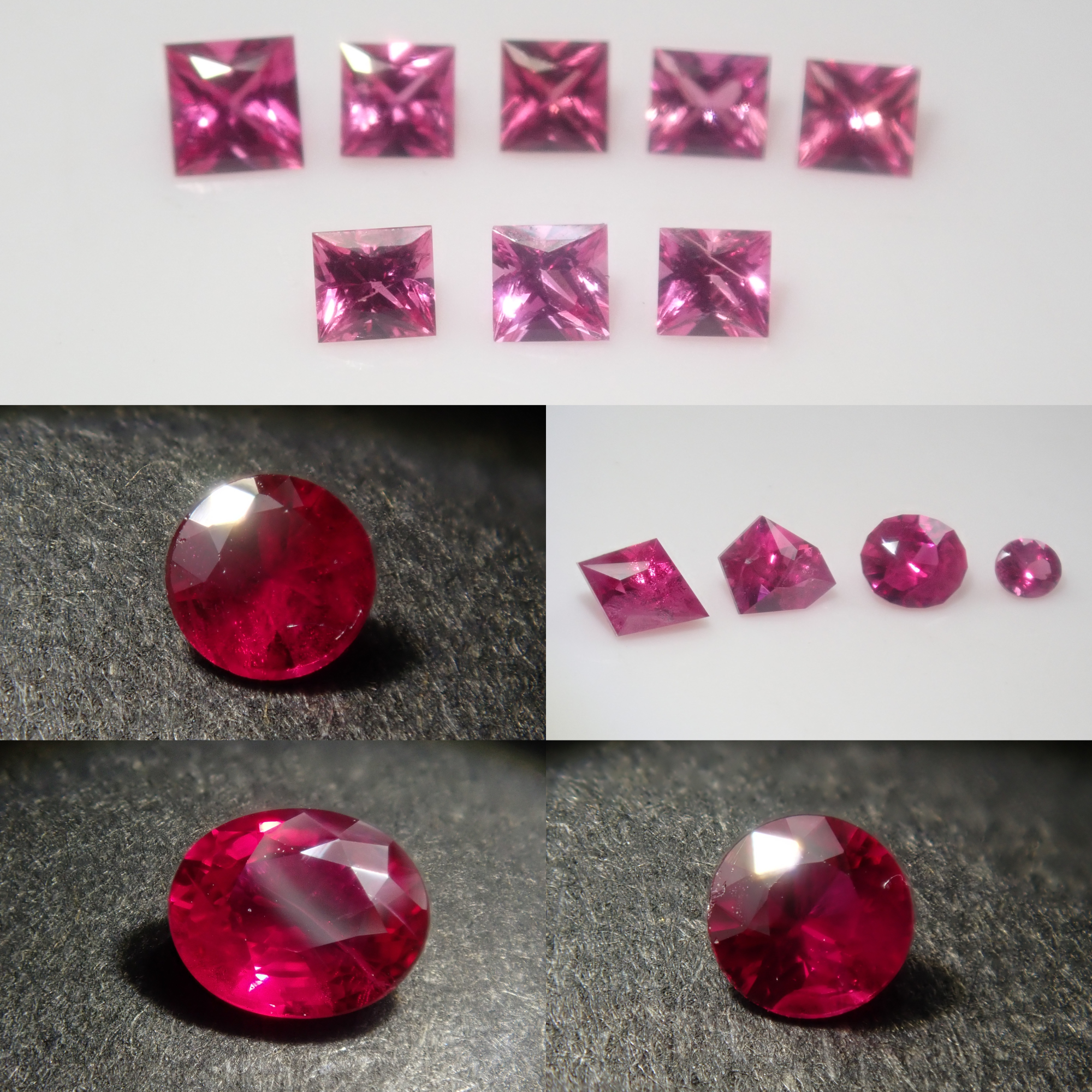 6万円相当のピジョンブラッドルビーAIGSを含む赤色宝石ガチャ💎ルビー