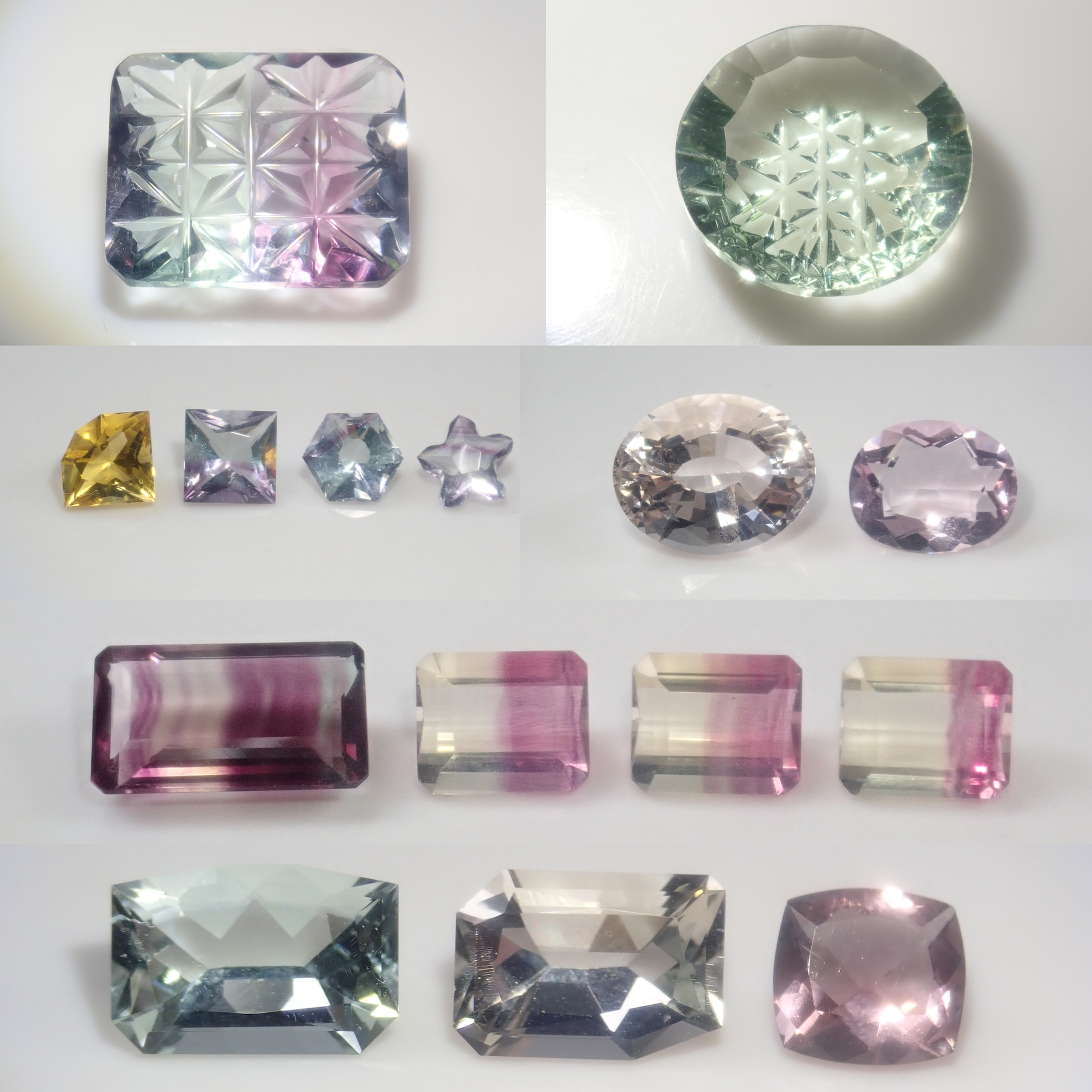 【4/3 22時販売】《限定15石》通常49,800円を含む甲州貴石切子2石含むフローライトガチャ(おまけでCCフローライト1石付き)《複数購入割引有》