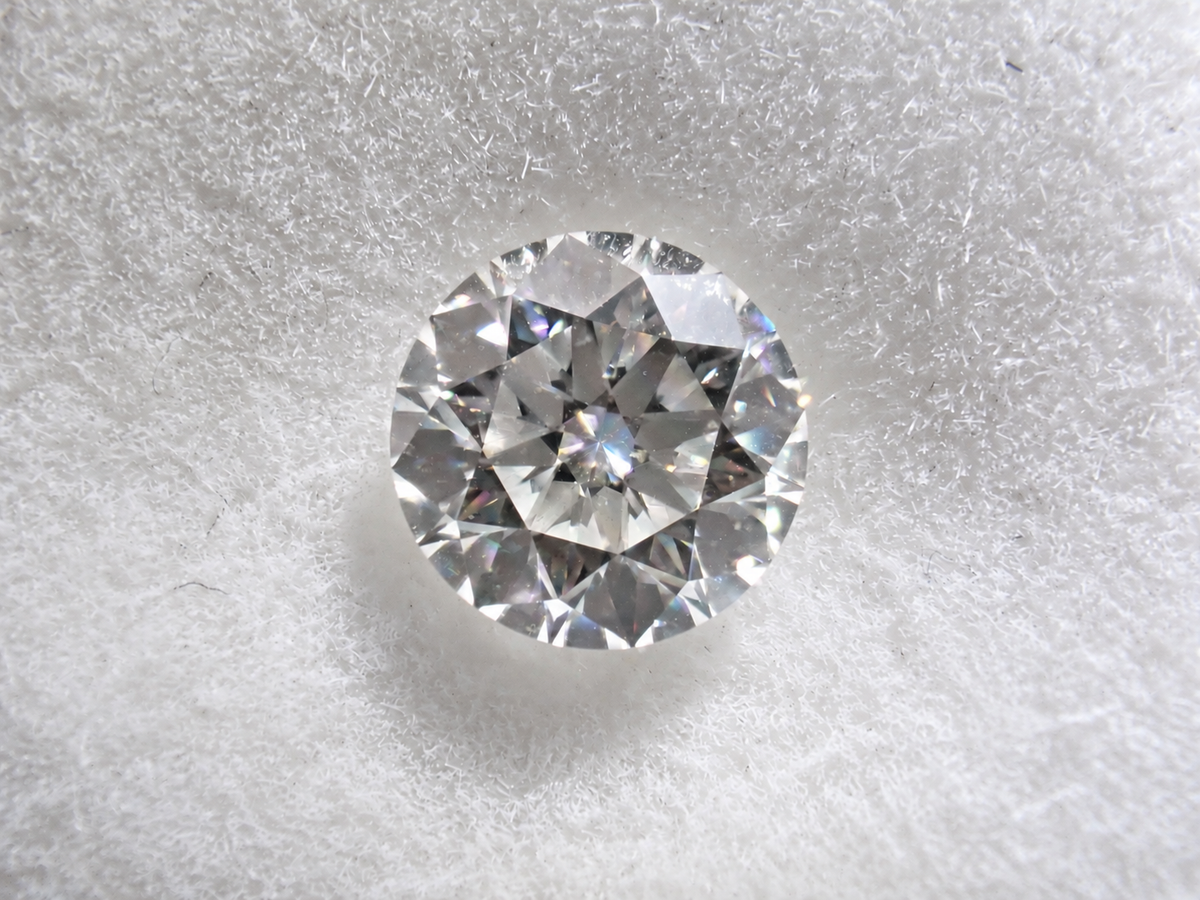 【10/11 22時販売】《限定1石》GIA鑑定書付き Dカラー/4.3mm/0.31ct/VS-2 EXCELLENT(H&A) ダイヤモンド《複数購入割引有》