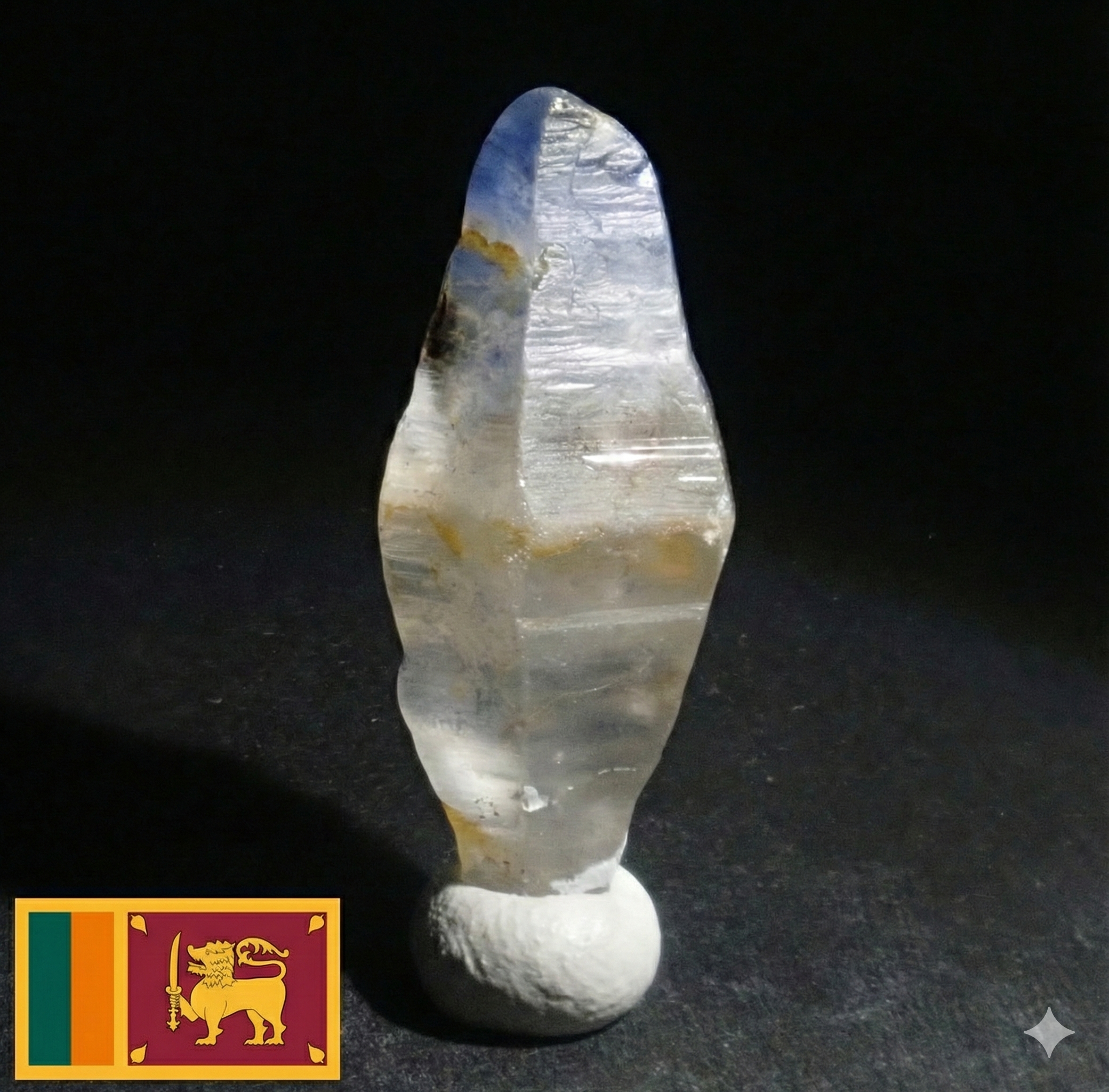 【2/8 22時販売】《限定15セット》【スリランカ支援セット 】 非加熱グラスボディサファイア原石含む 合計3石<2万円相当以上>《複数購入割引有》