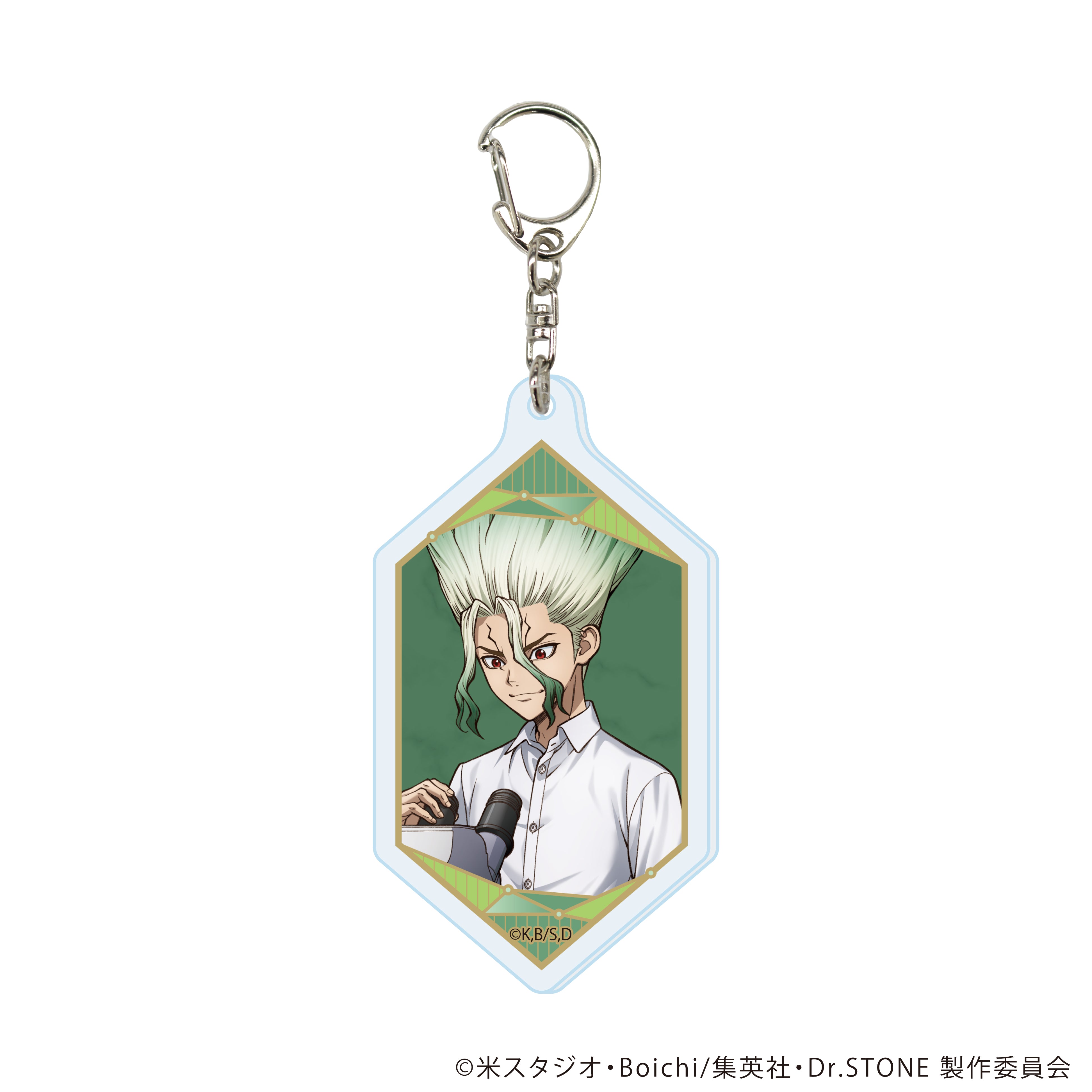 【4/29(三) 22點開賣】TV動畫「Dr.STONE 新石紀」× 珠寶專賣店KARATZ 聯名款 壓克力鑰匙圈