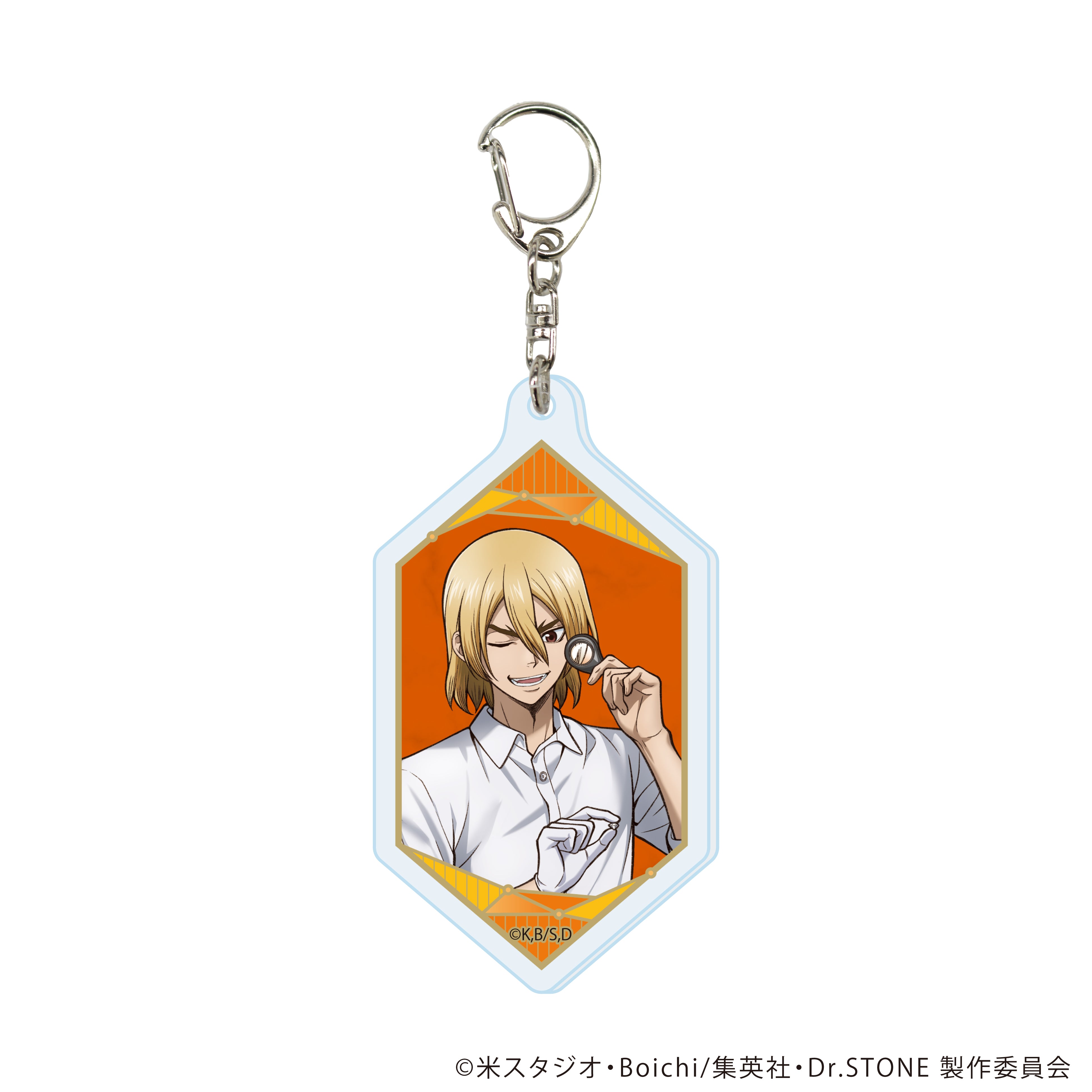 【4/29(三) 22點開賣】TV動畫「Dr.STONE 新石紀」× 珠寶專賣店KARATZ 聯名款 壓克力鑰匙圈