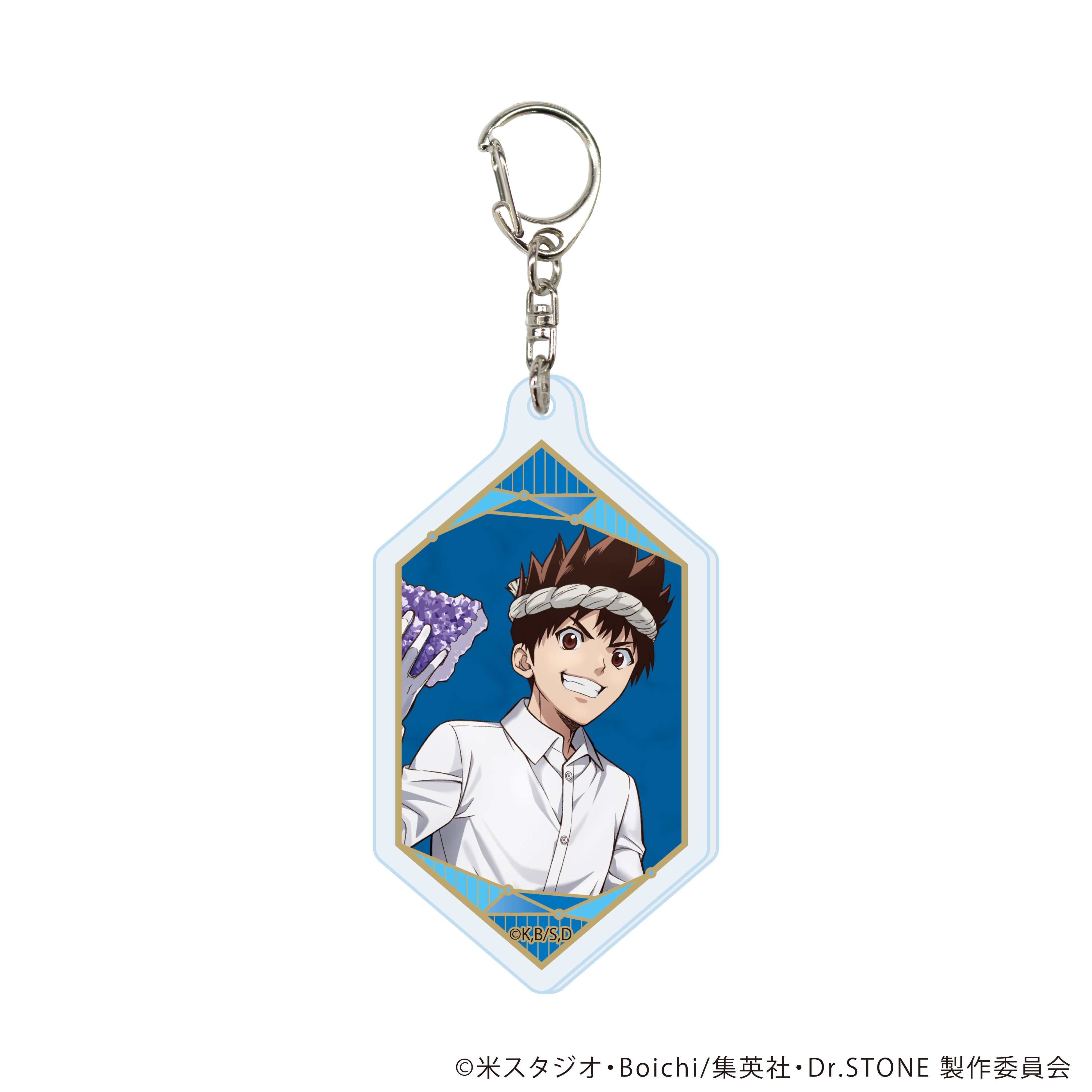 【4/29(三) 22點開賣】TV動畫「Dr.STONE 新石紀」× 珠寶專賣店KARATZ 聯名款 壓克力鑰匙圈
