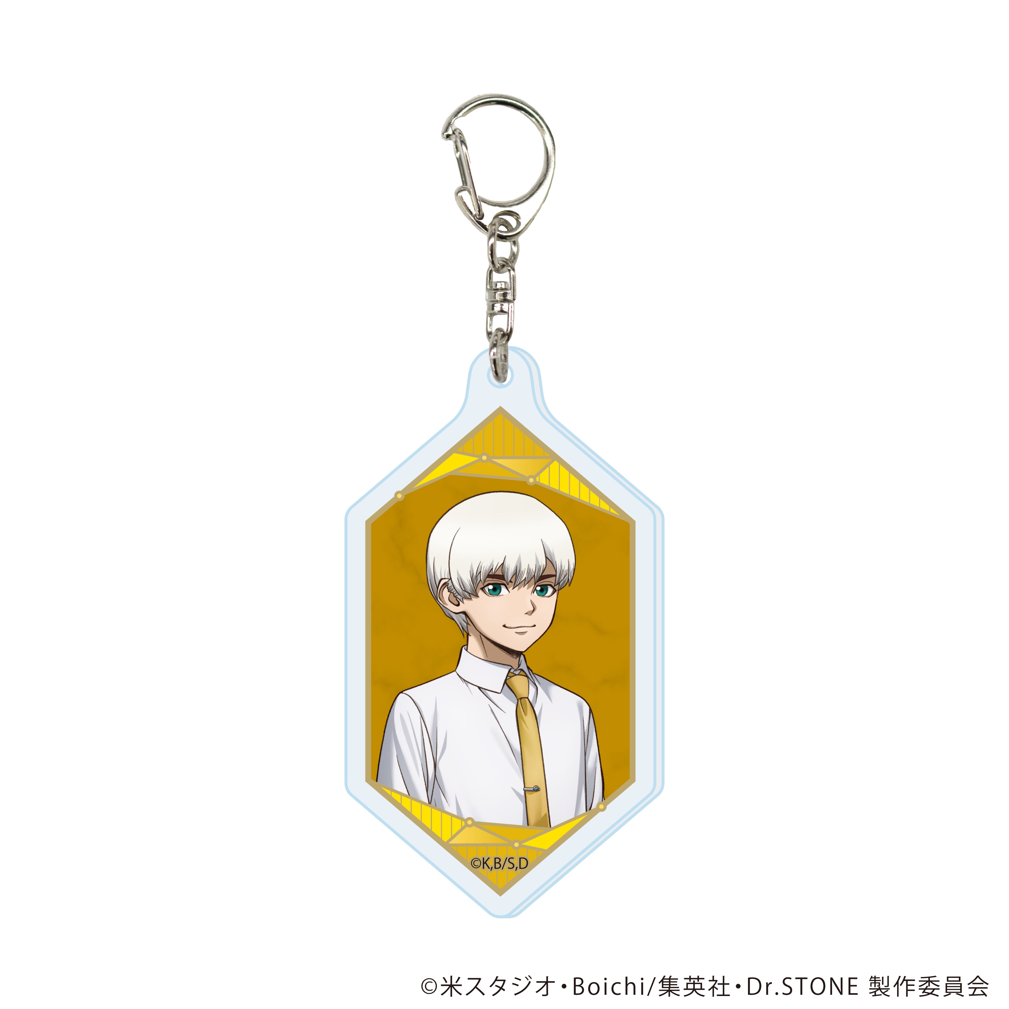 【4/29(三) 22點開賣】TV動畫「Dr.STONE 新石紀」× 珠寶專賣店KARATZ 聯名款 壓克力鑰匙圈