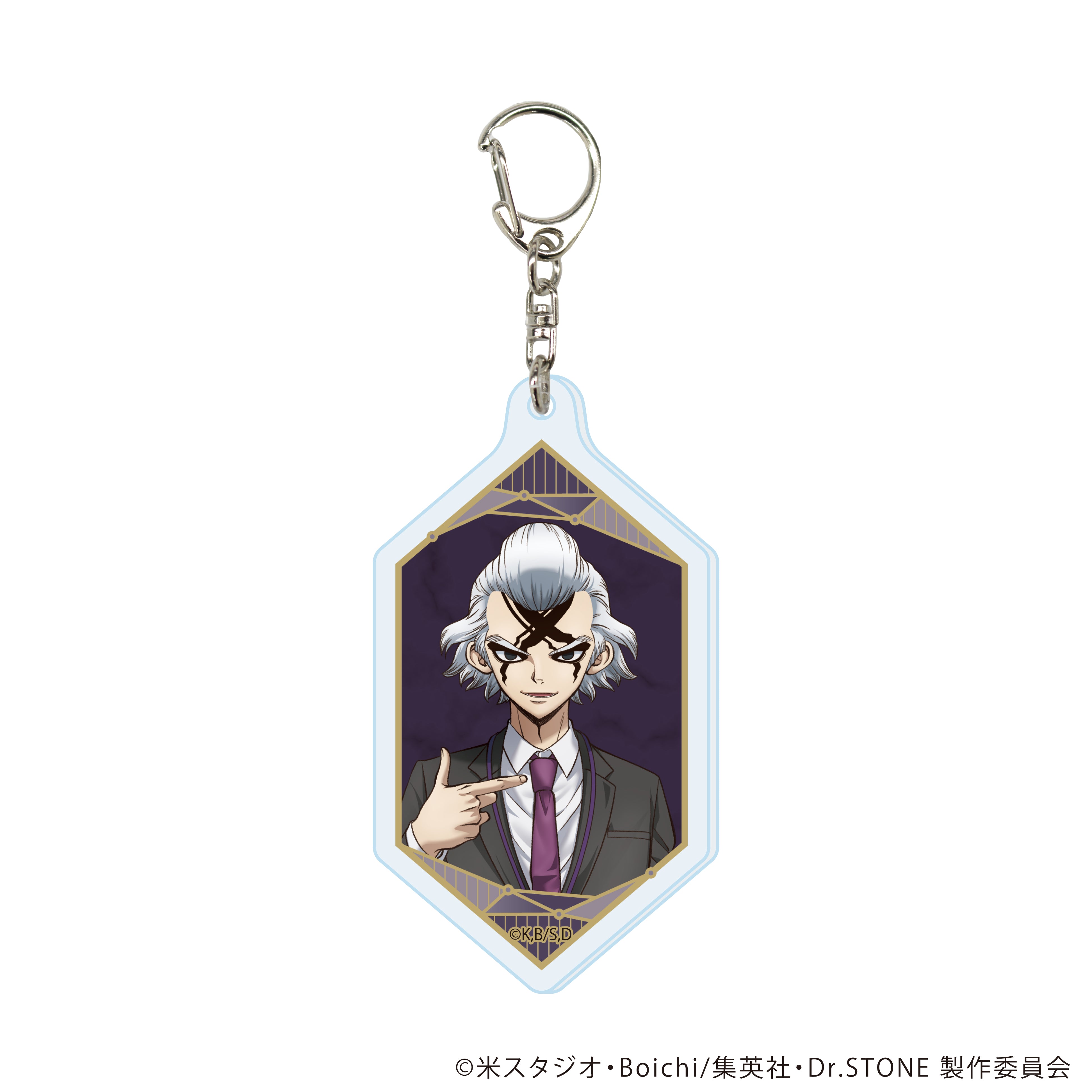 【4/29(三) 22點開賣】TV動畫「Dr.STONE 新石紀」× 珠寶專賣店KARATZ 聯名款 壓克力鑰匙圈