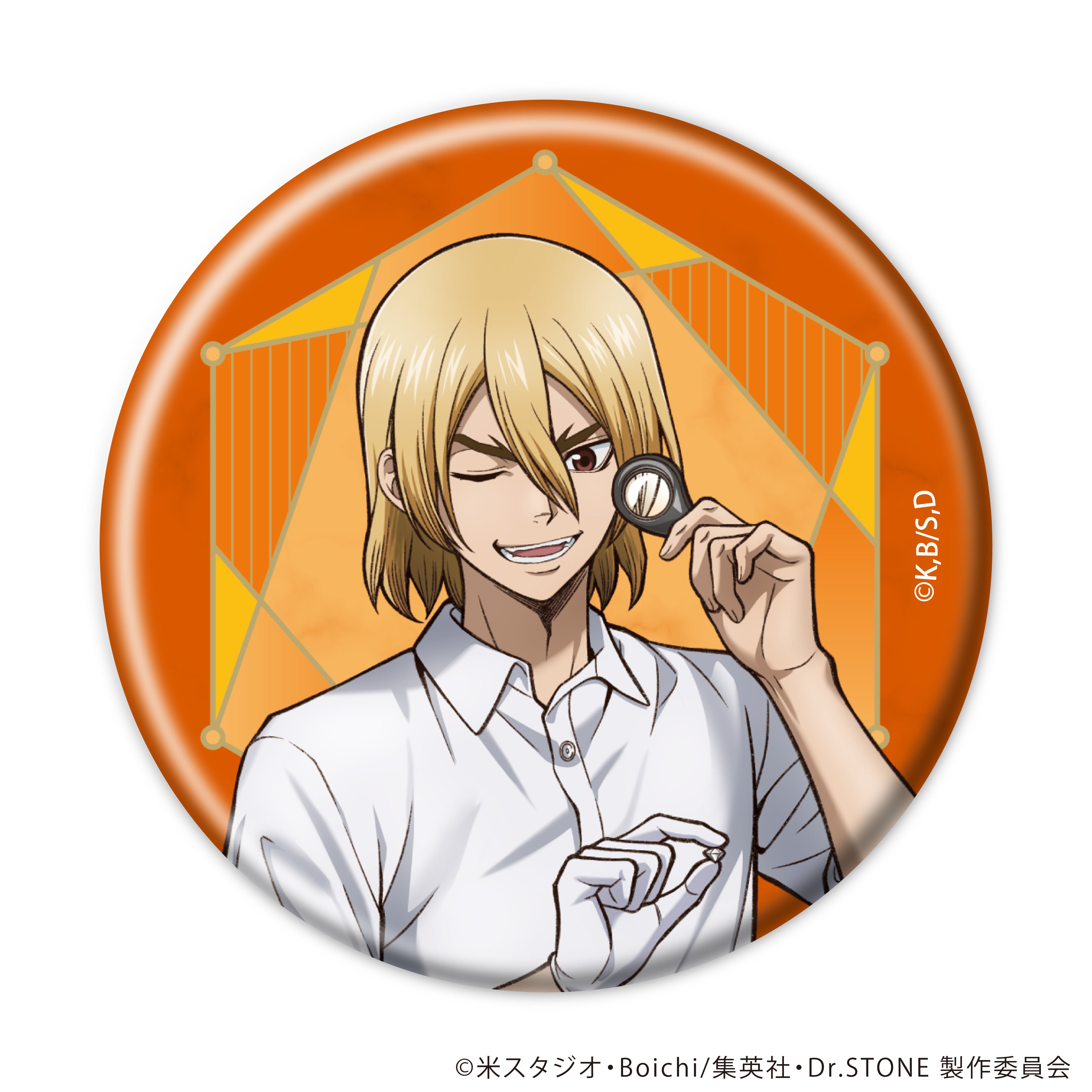 【4/29(三) 22點開賣】TV動畫「Dr.STONE 新石紀」× 珠寶專門店KARATZ 合作款 徽章