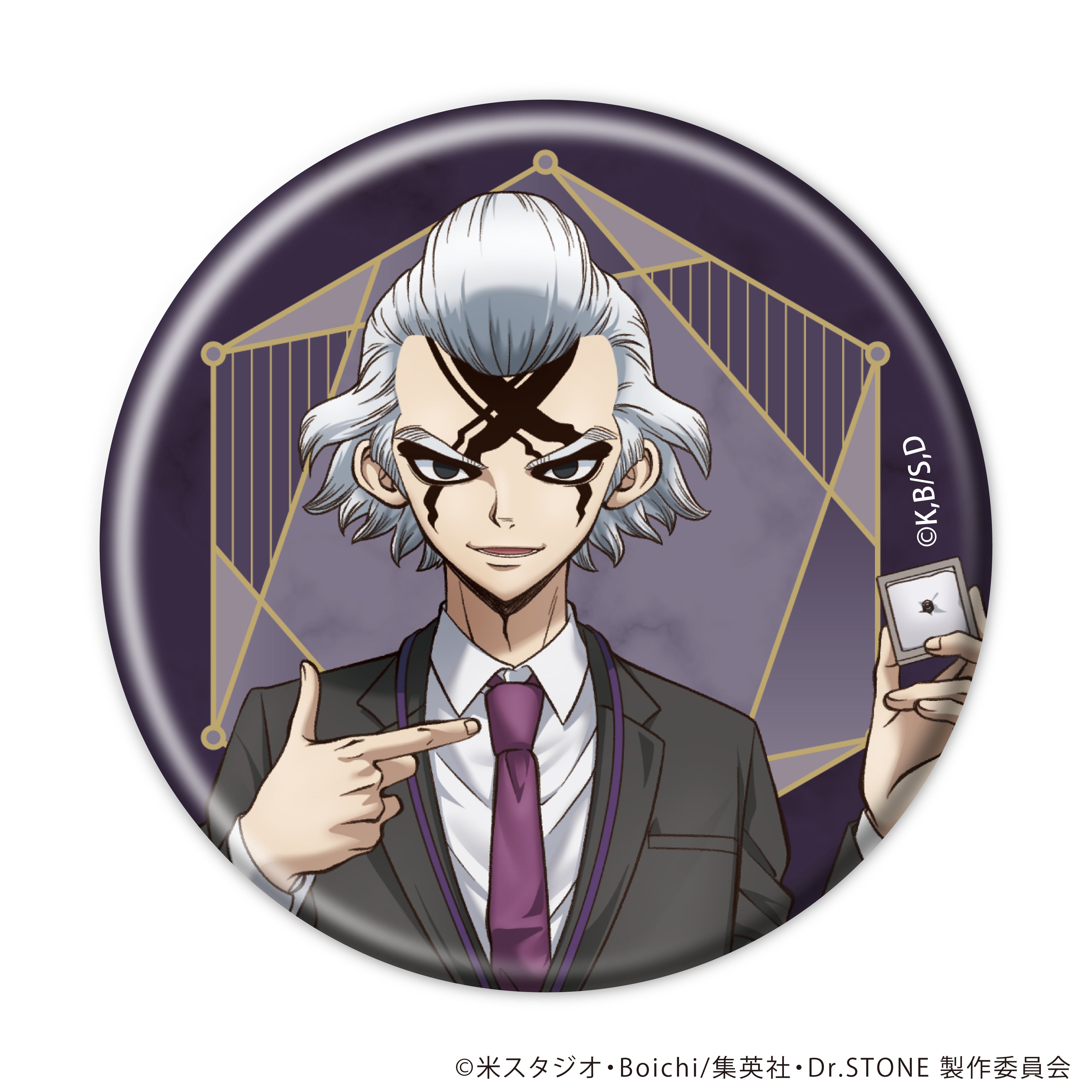 【4/29(三) 22點開賣】TV動畫「Dr.STONE 新石紀」× 珠寶專門店KARATZ 合作款 徽章