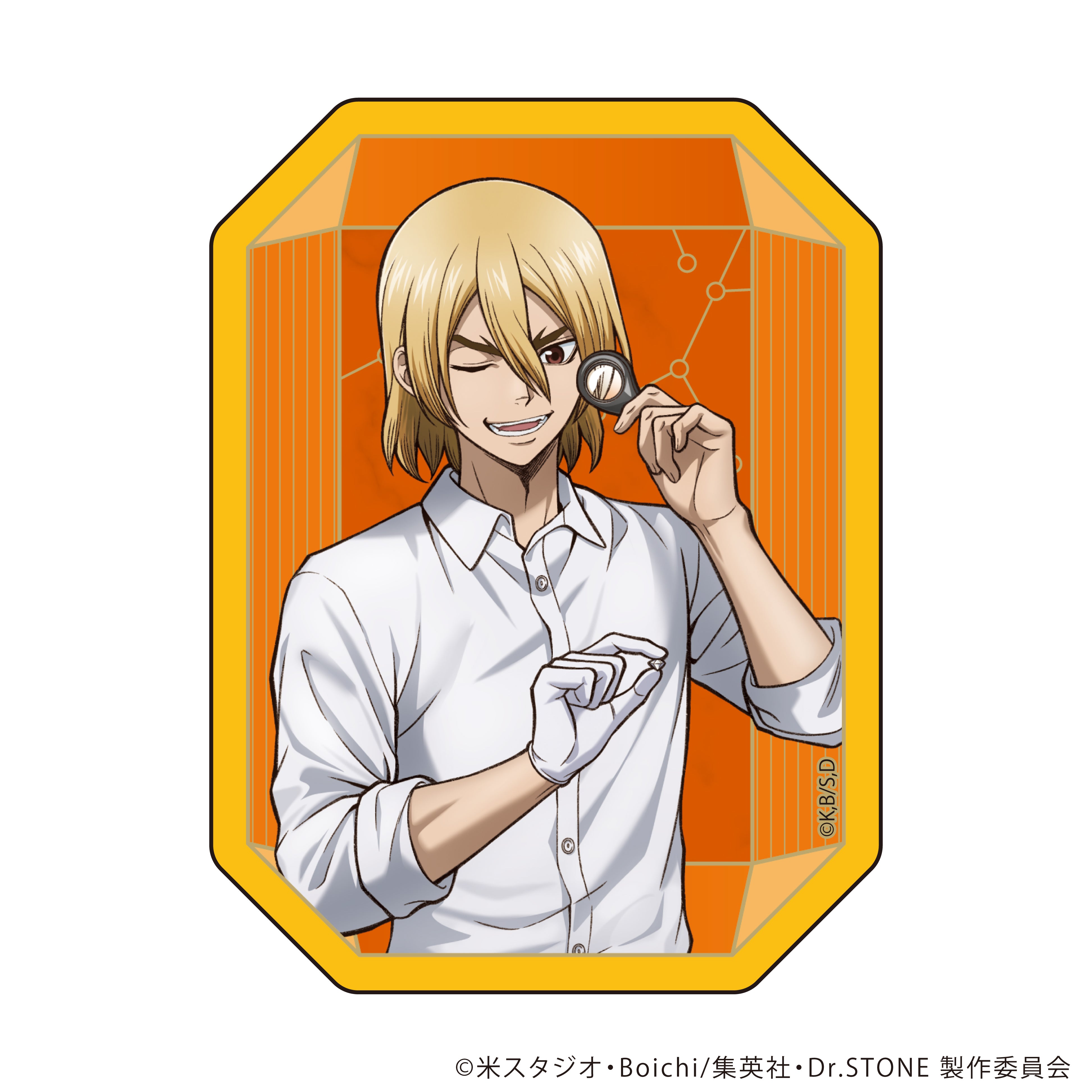 【4/29(三)22點開賣】TV動畫「Dr.STONE 新石紀」× 珠寶專門店KARATZ 合作款 貼紙