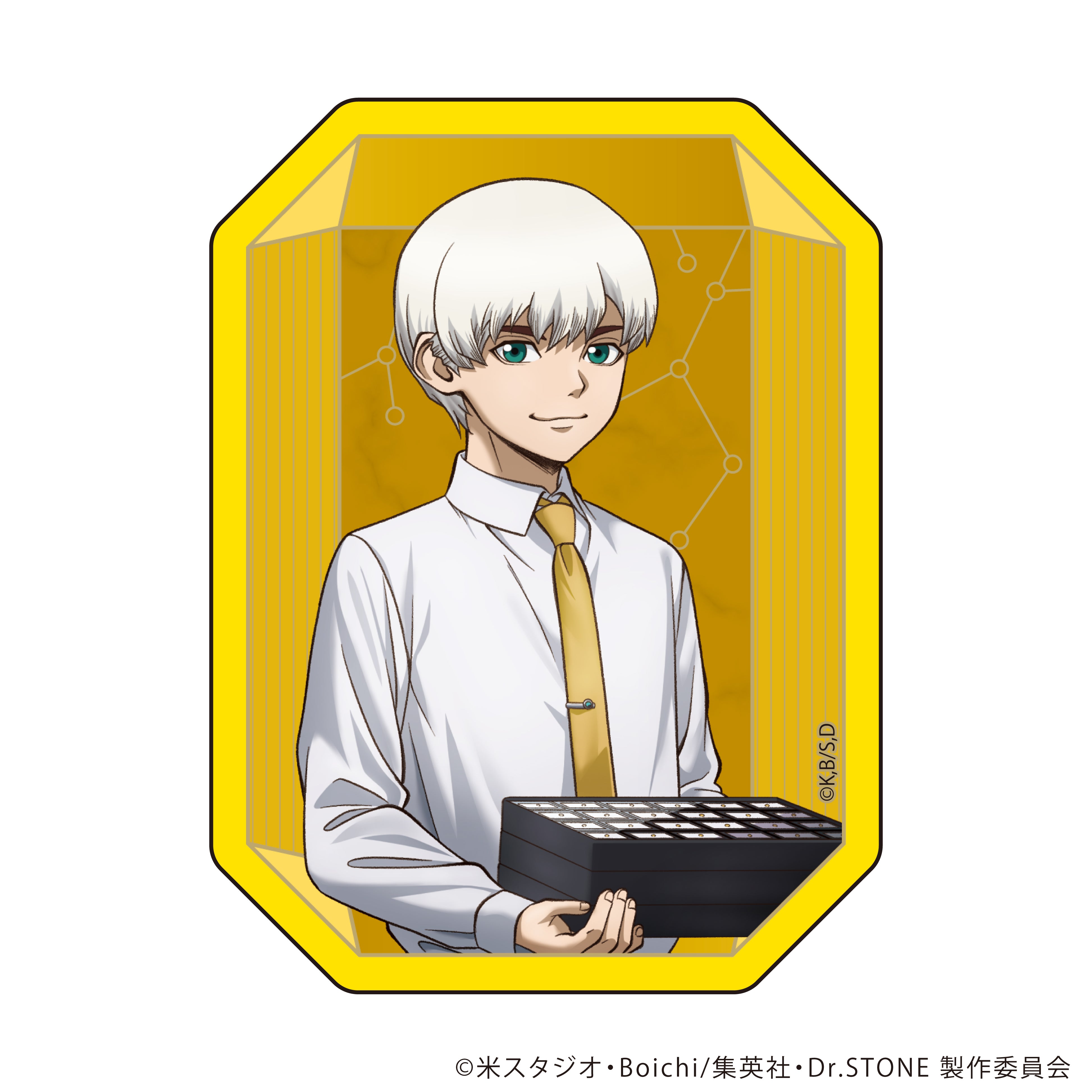 【4/29(三)22點開賣】TV動畫「Dr.STONE 新石紀」× 珠寶專門店KARATZ 合作款 貼紙