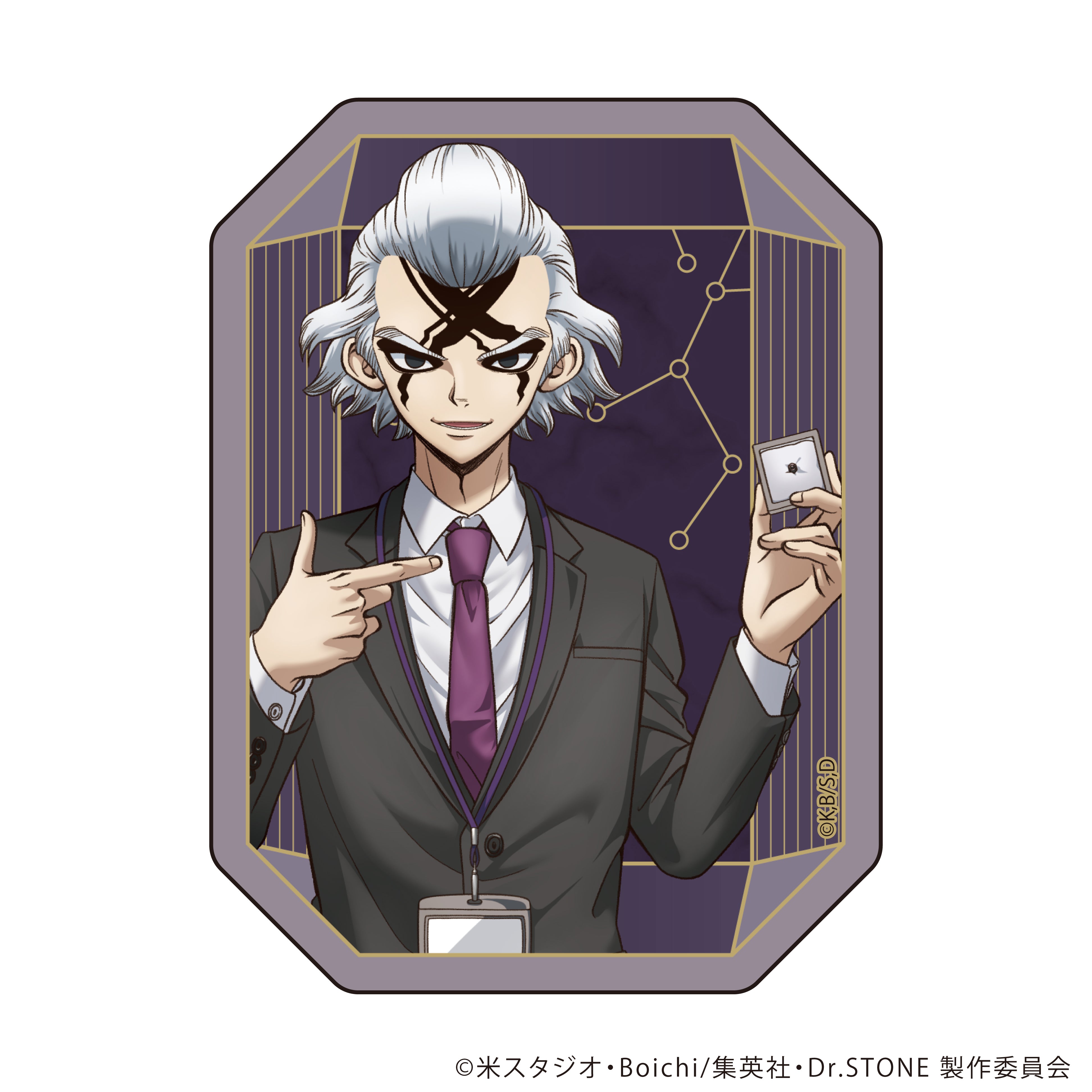 【4/29(三)22點開賣】TV動畫「Dr.STONE 新石紀」× 珠寶專門店KARATZ 合作款 貼紙