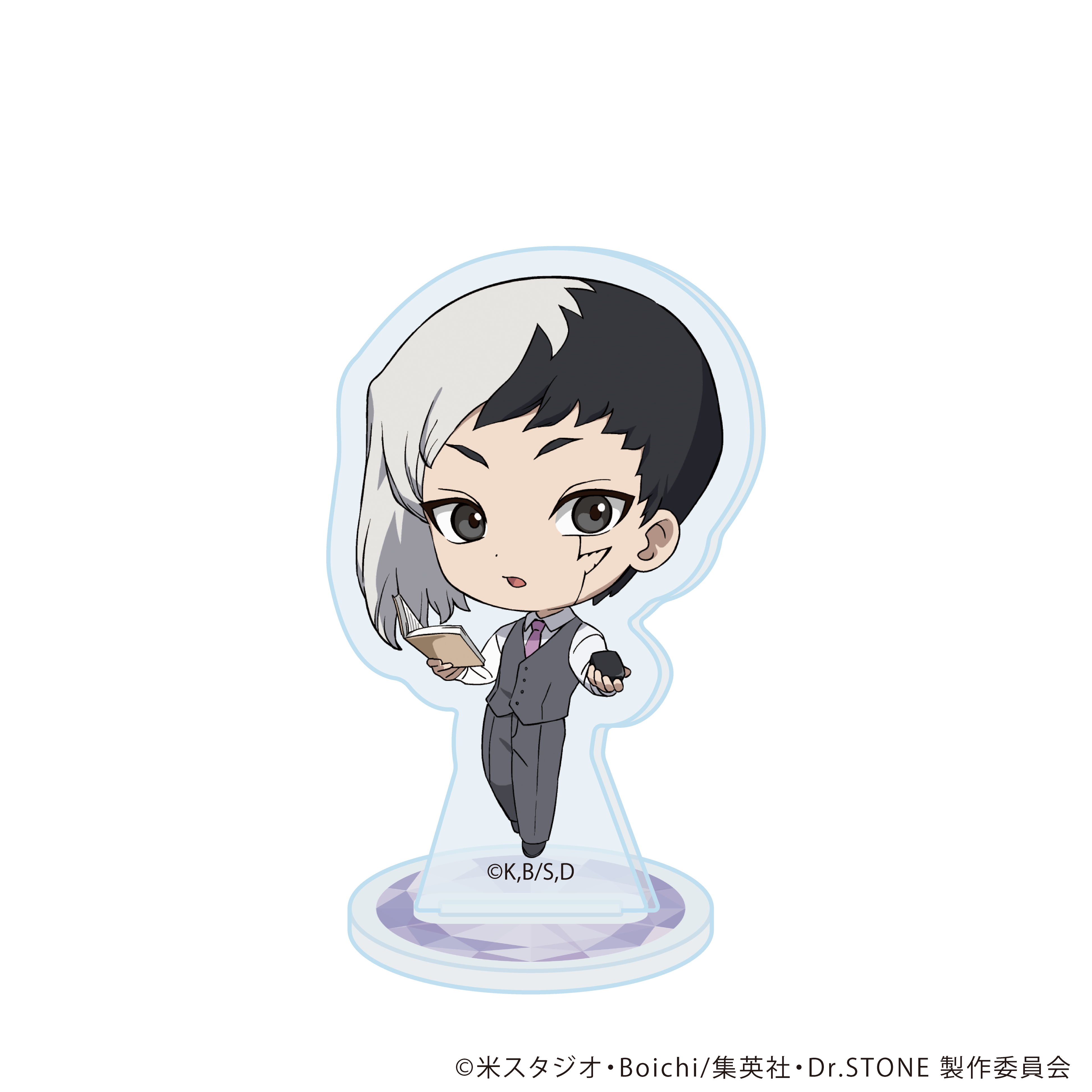 【4/29(三) 22點開賣】TV動畫「Dr.STONE 新石紀」× 珠寶專賣店KARATZ 聯名Q版人物壓克力立牌