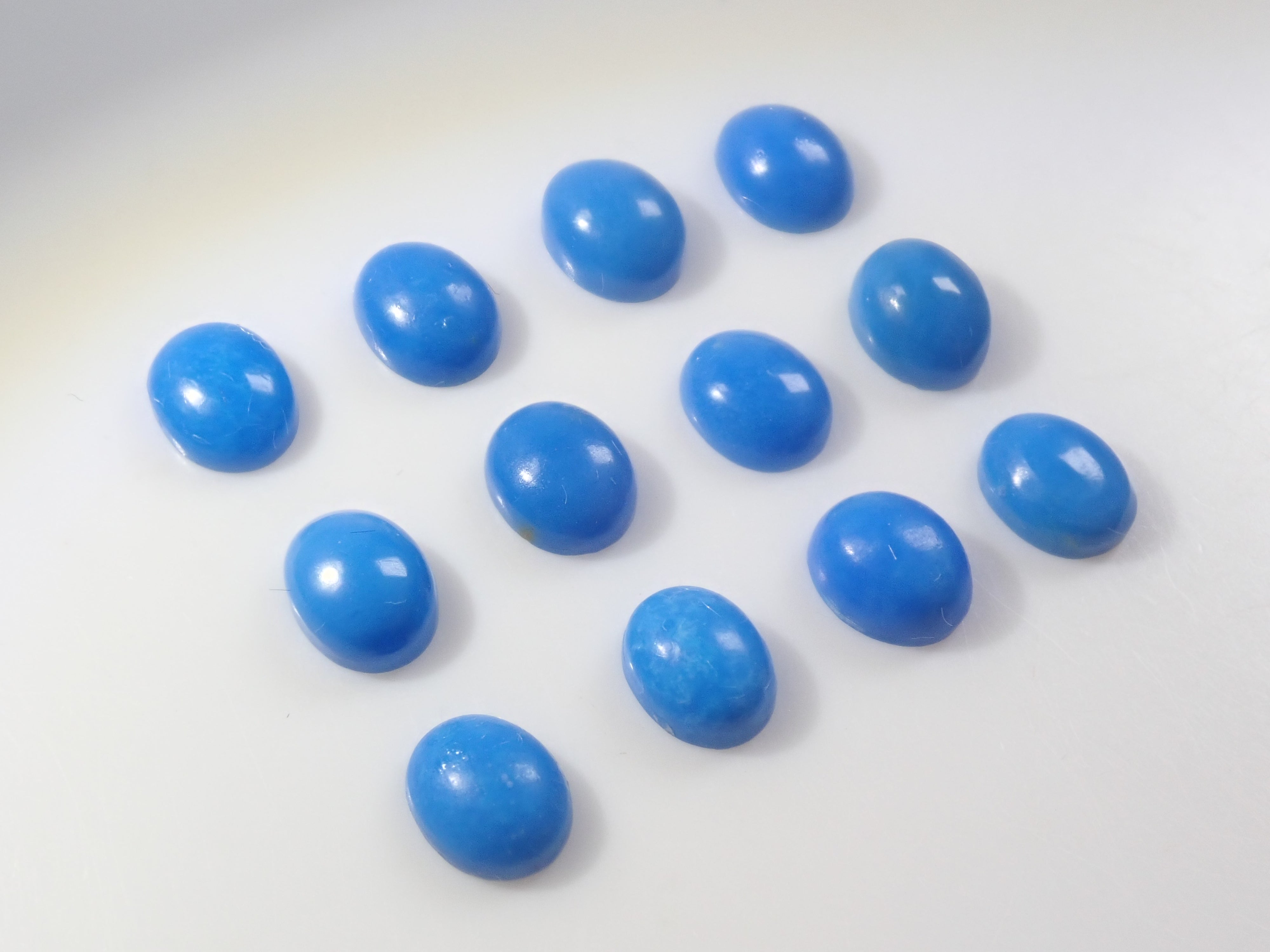 【4/19 22時販売】《数量限定》チリ産セルレアイト(和名:疑トルコ石)4×5mm カボション1石ルース《複数購入割引有》