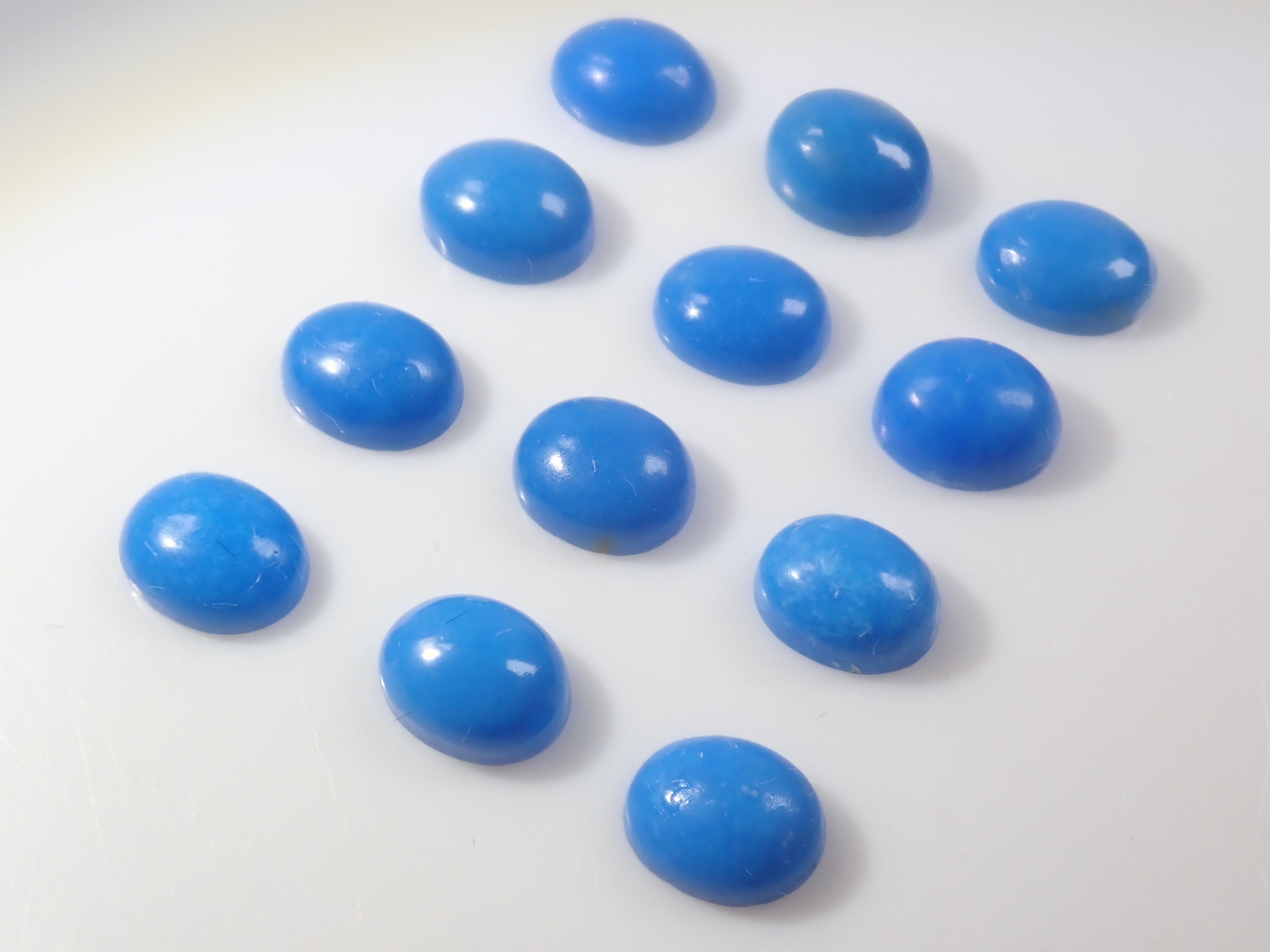 【4/19 22時販売】《数量限定》チリ産セルレアイト(和名:疑トルコ石)4×5mm カボション1石ルース《複数購入割引有》