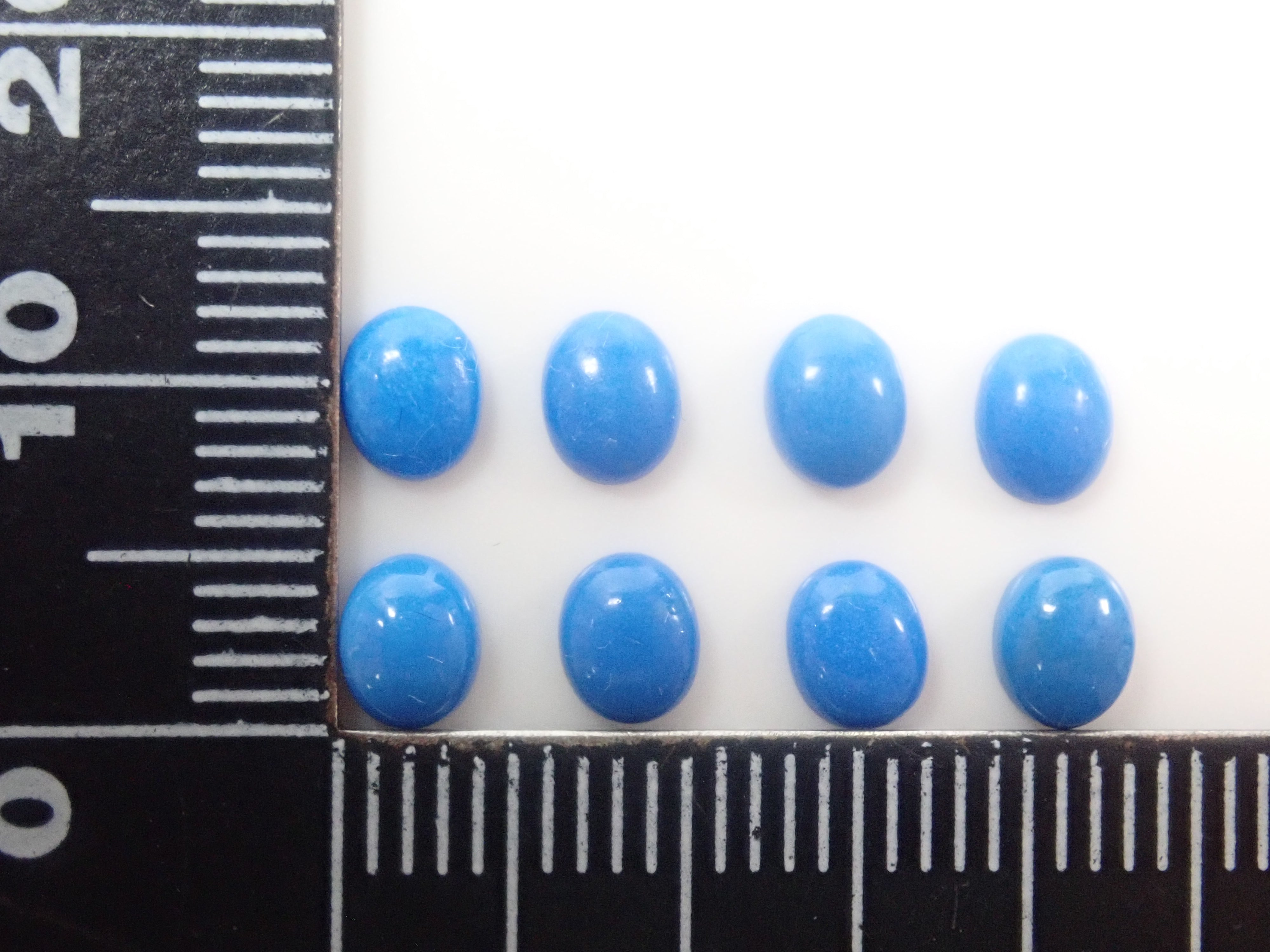 【4/19 22時販売】《数量限定》チリ産セルレアイト(和名:疑トルコ石)4×5mm カボション1石ルース《複数購入割引有》