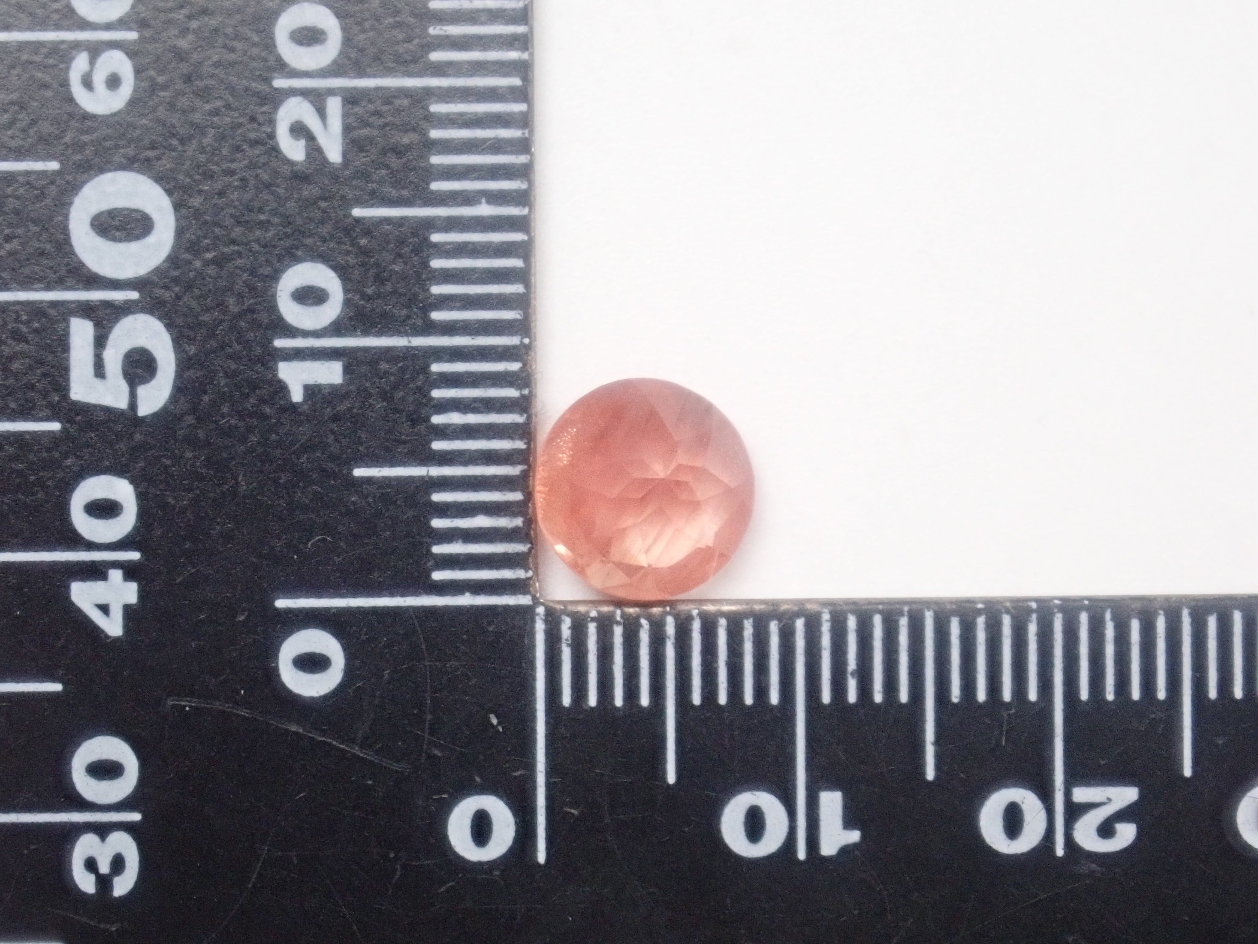 【1/11 22時販売】《限定6石》カメリアカットのオレゴンサンストーン8.0mmを含むサンストーンガチャ1石ルース(平均1.60ct)《複数購入割引有》