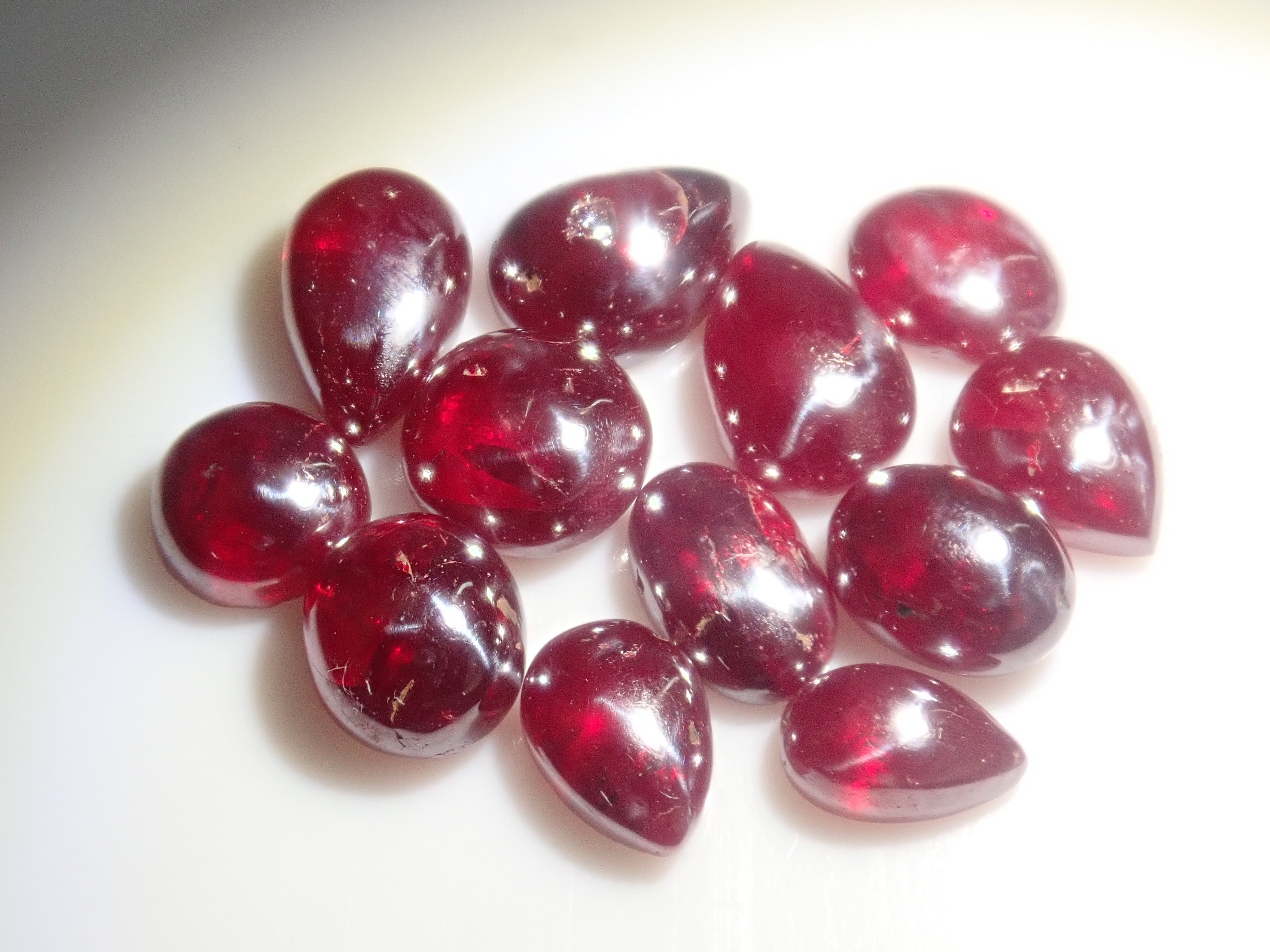 【3/6 22時販売】《限定20石》中国産シンシャ・辰砂1石ルース(全石鑑別書付き、平均1.0ct)1石ルース《複数購入割引有》