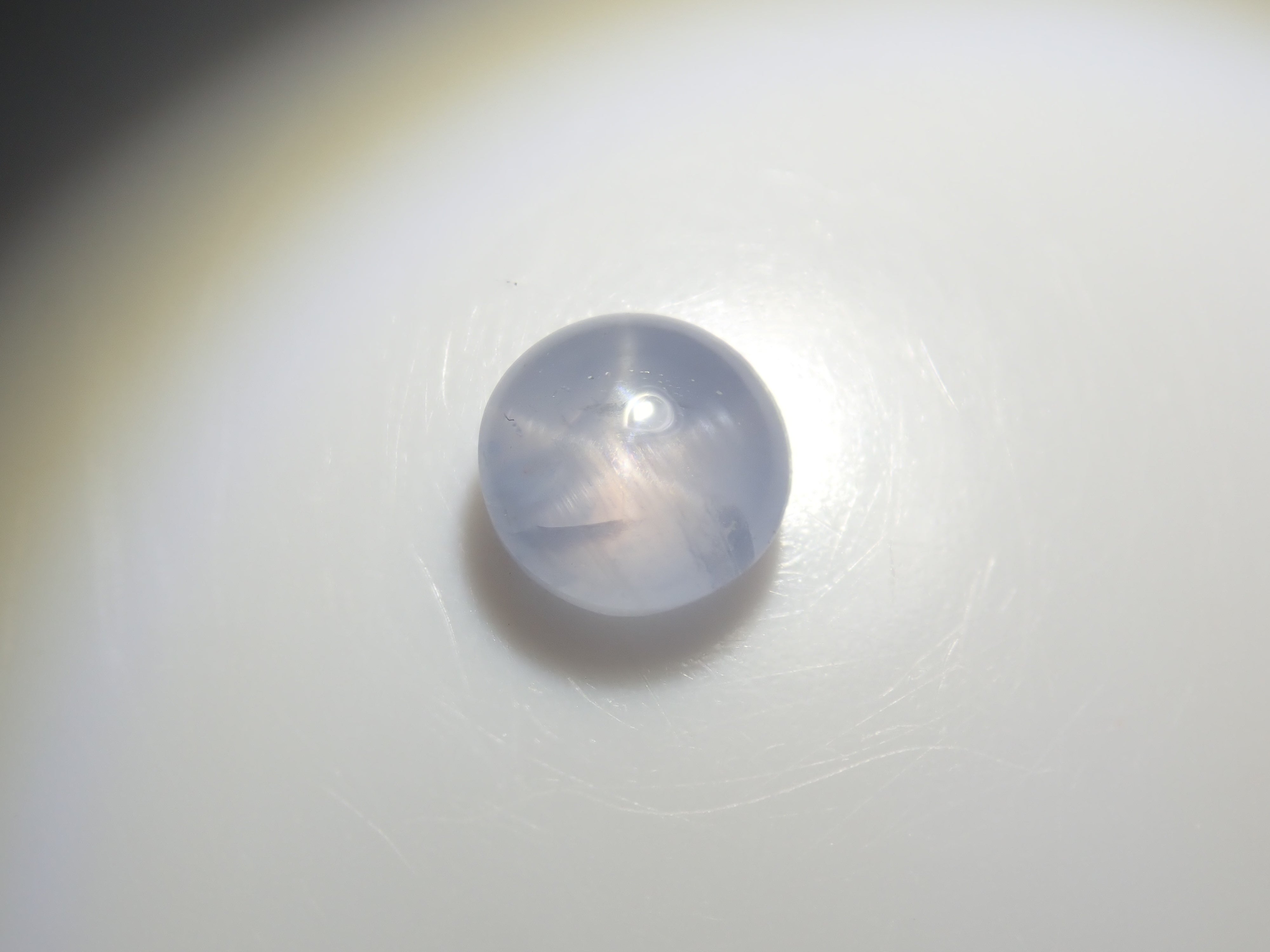 《限定8石》スリランカ産スターサファイア1石ルース(5mm,ラウンドカボションカット)《複数購入割引有》