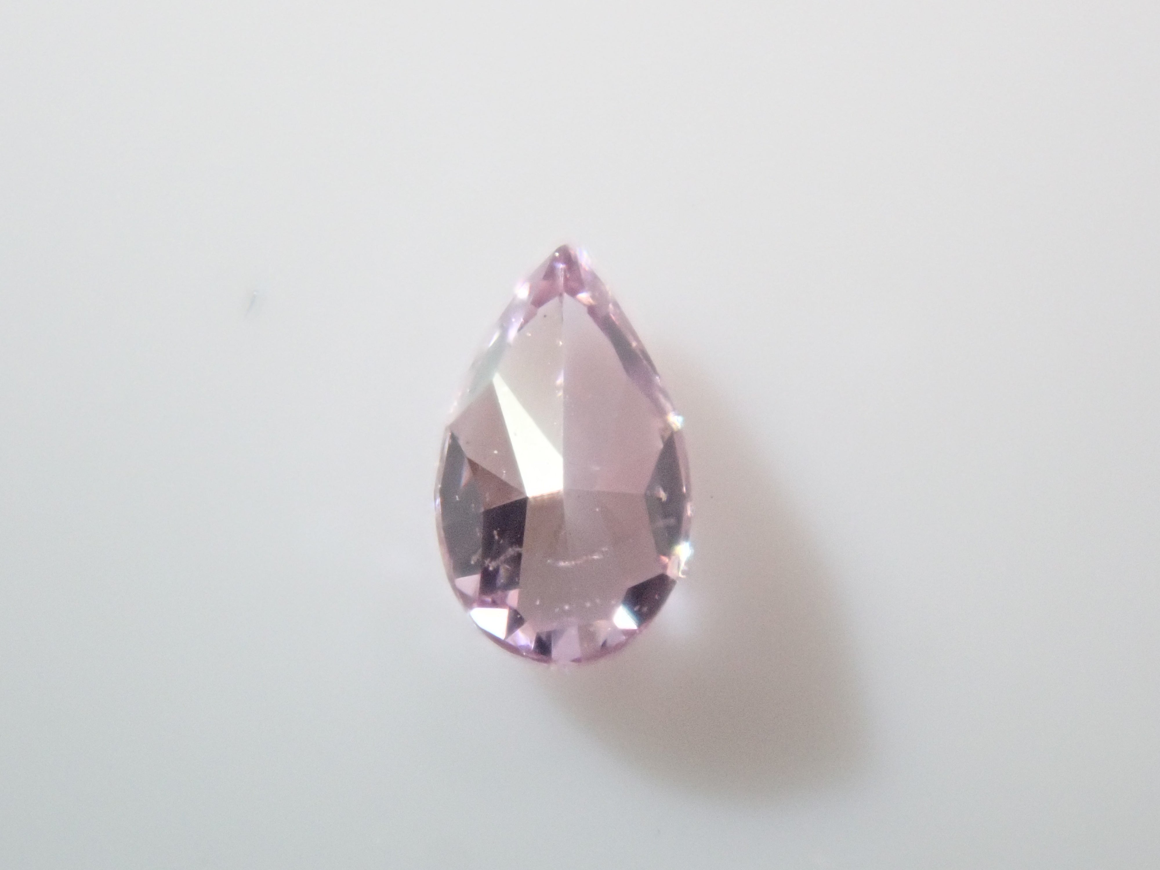 ピンクダイヤモンド 0.037ctルース(FANCY INTENSE PURPLE PINK, SI2)