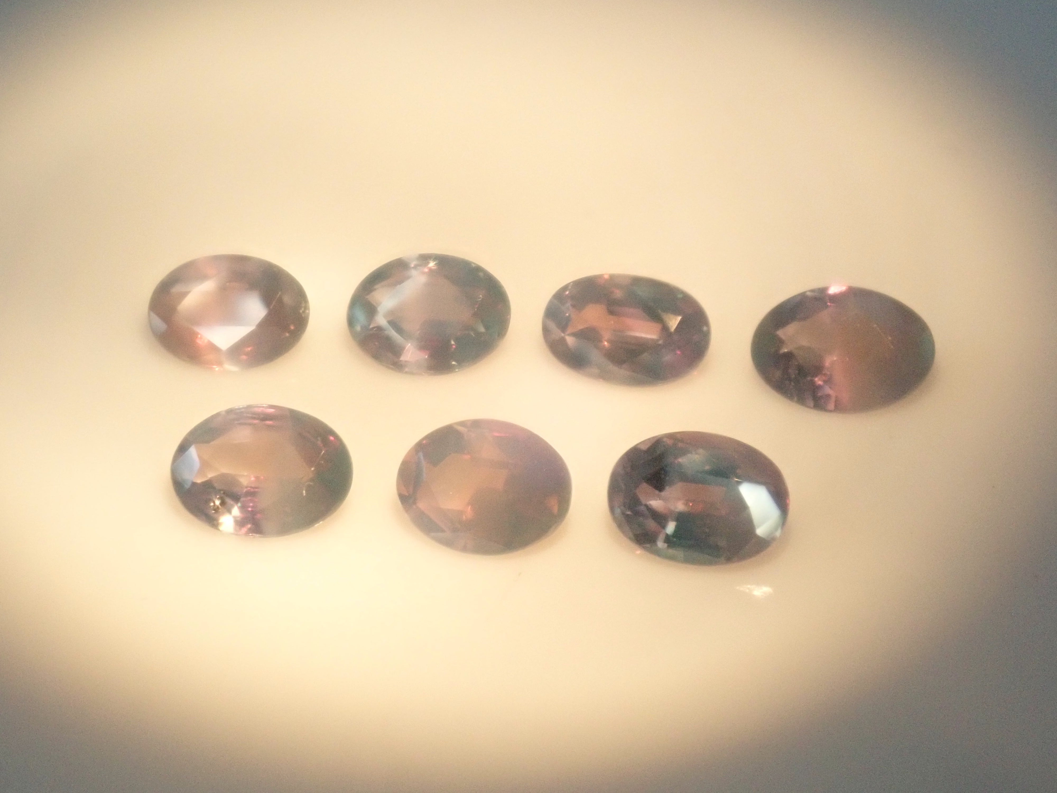 Limited 5 Stones: Synthetic Alexandrite Gacha (Princess Cut, 3.5-4.5mm) (Multi-Buy Discount Available)
