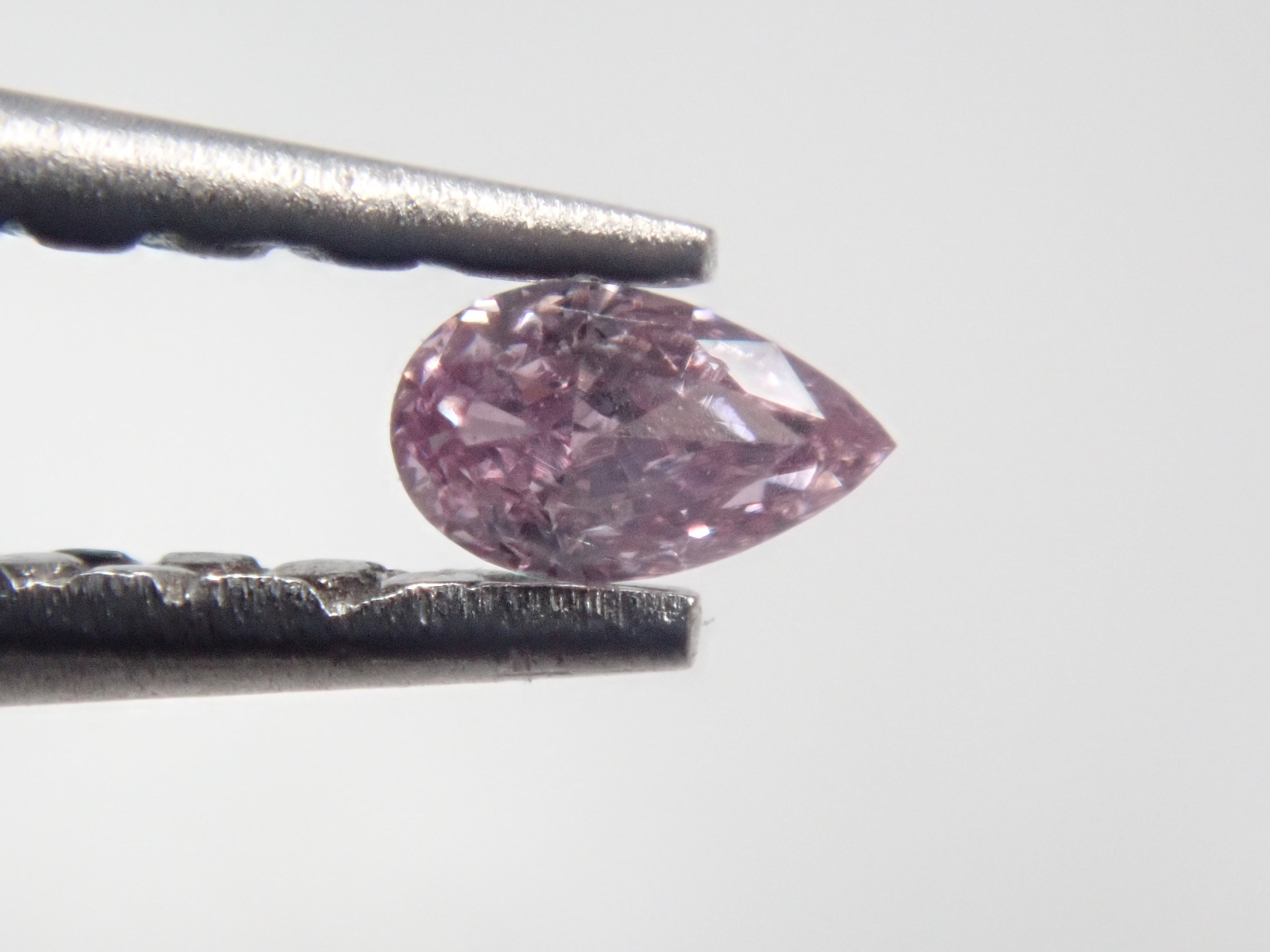 ピンクダイヤモンド 0.037ctルース(FANCY INTENSE PURPLE PINK, SI2)