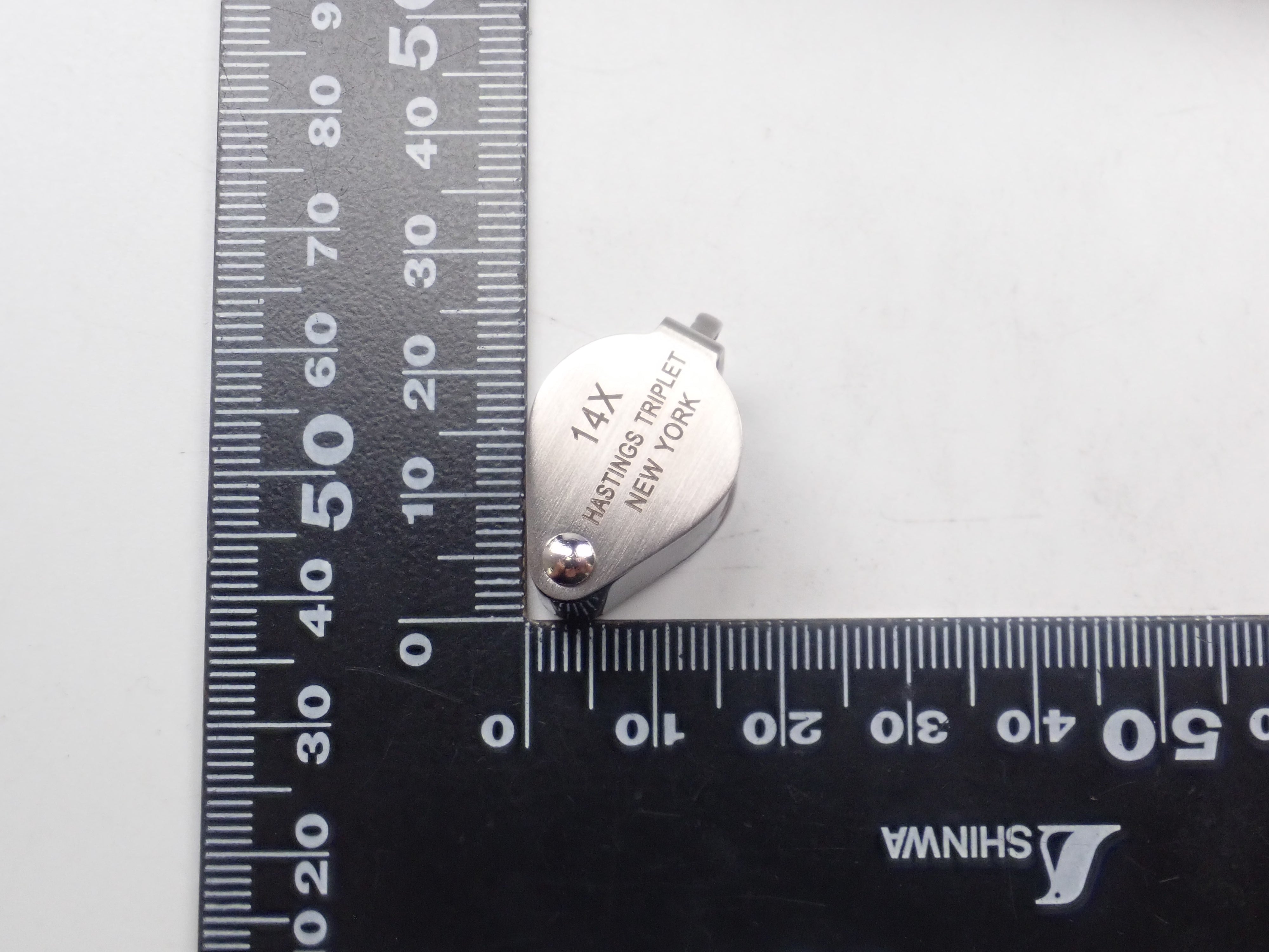 【宝石商の道具】《残り3セット》宝石用ルーペ(倍率14倍)・ブルーダイヤモンド・ピンクトルマリンorサファイアの3点セット