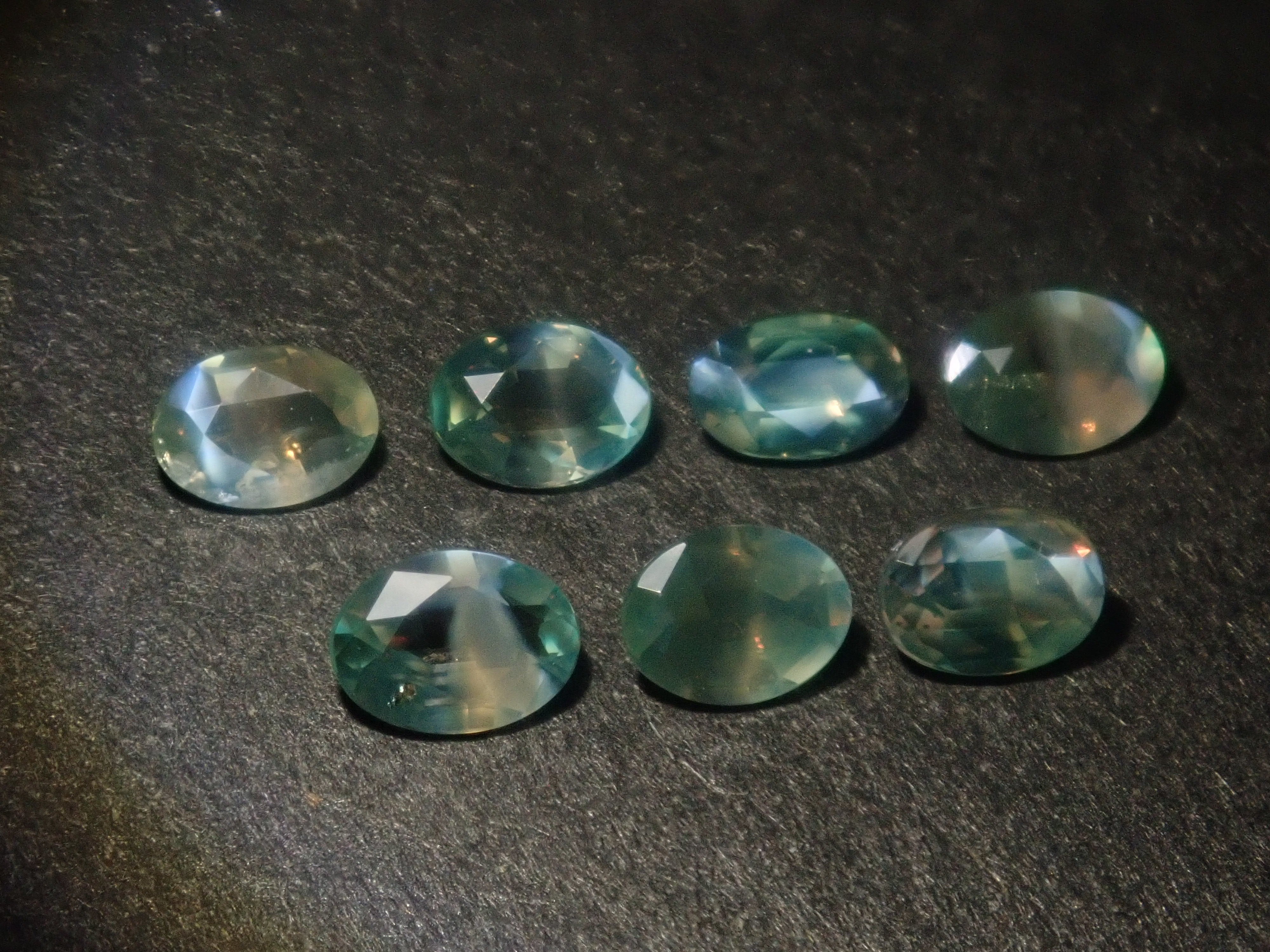 Limited 5 Stones: Synthetic Alexandrite Gacha (Princess Cut, 3.5-4.5mm) (Multi-Buy Discount Available)