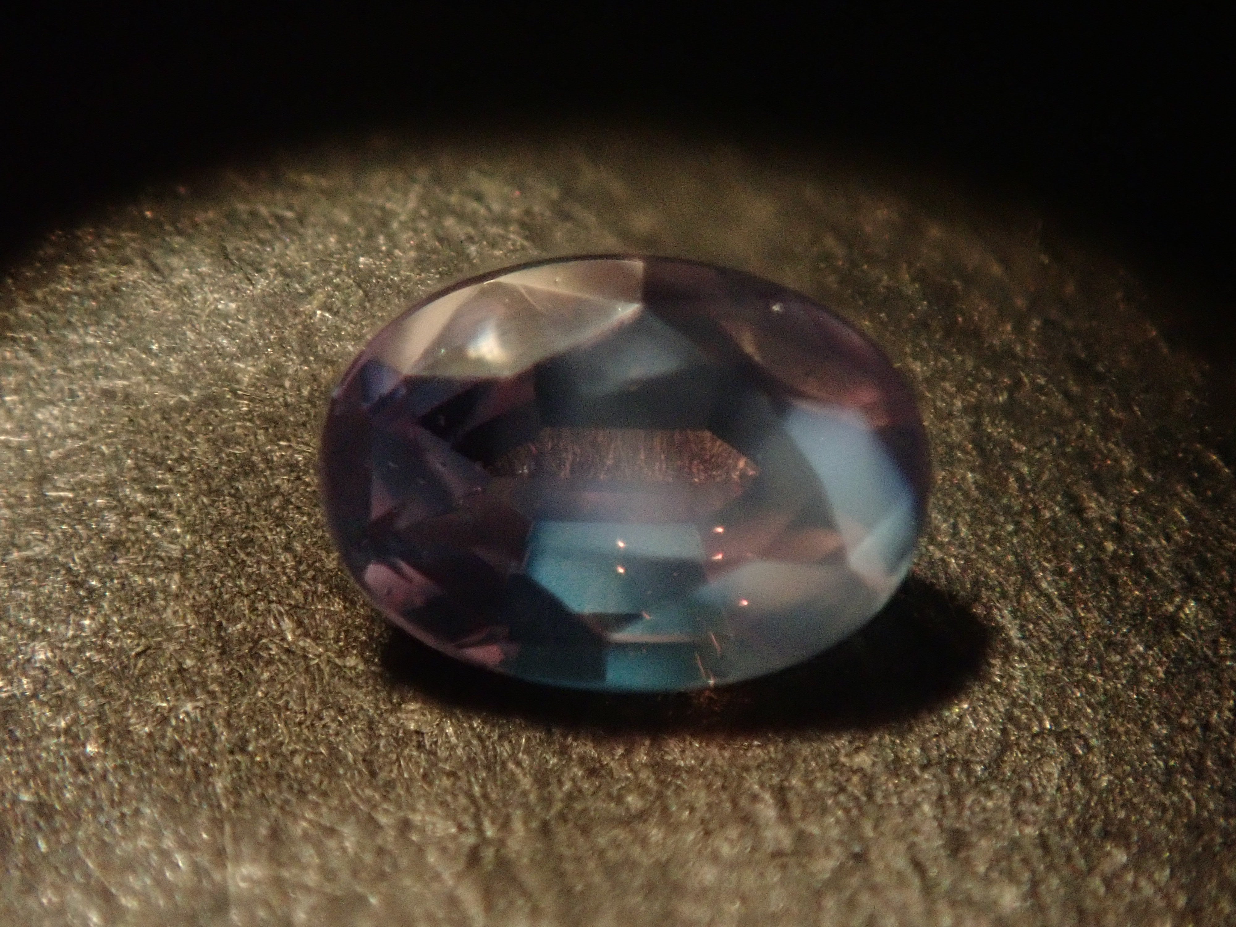 Limited 5 Stones: Synthetic Alexandrite Gacha (Princess Cut, 3.5-4.5mm) (Multi-Buy Discount Available)
