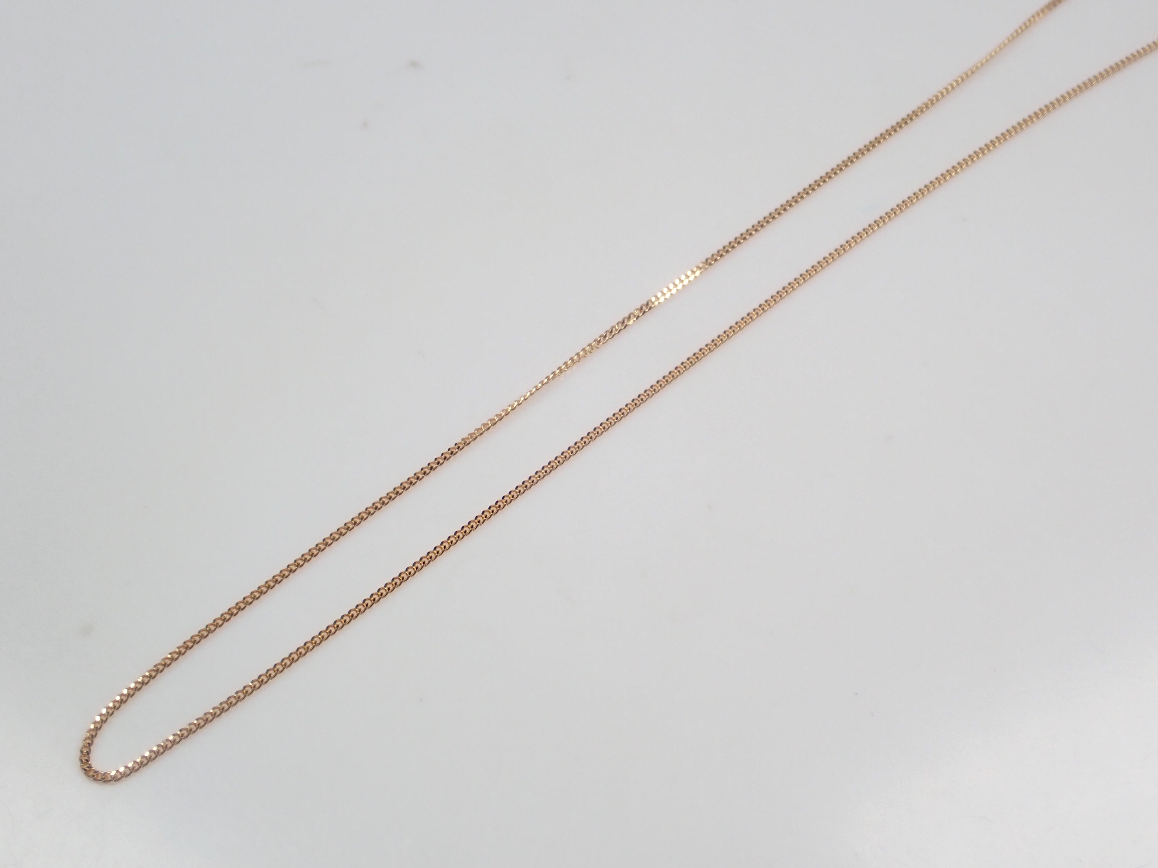 【2/16 22時販売】《数量限定》K18 イエローゴールド 喜平チェーン ネックレス 1.0mm/1.6g 【40cm】