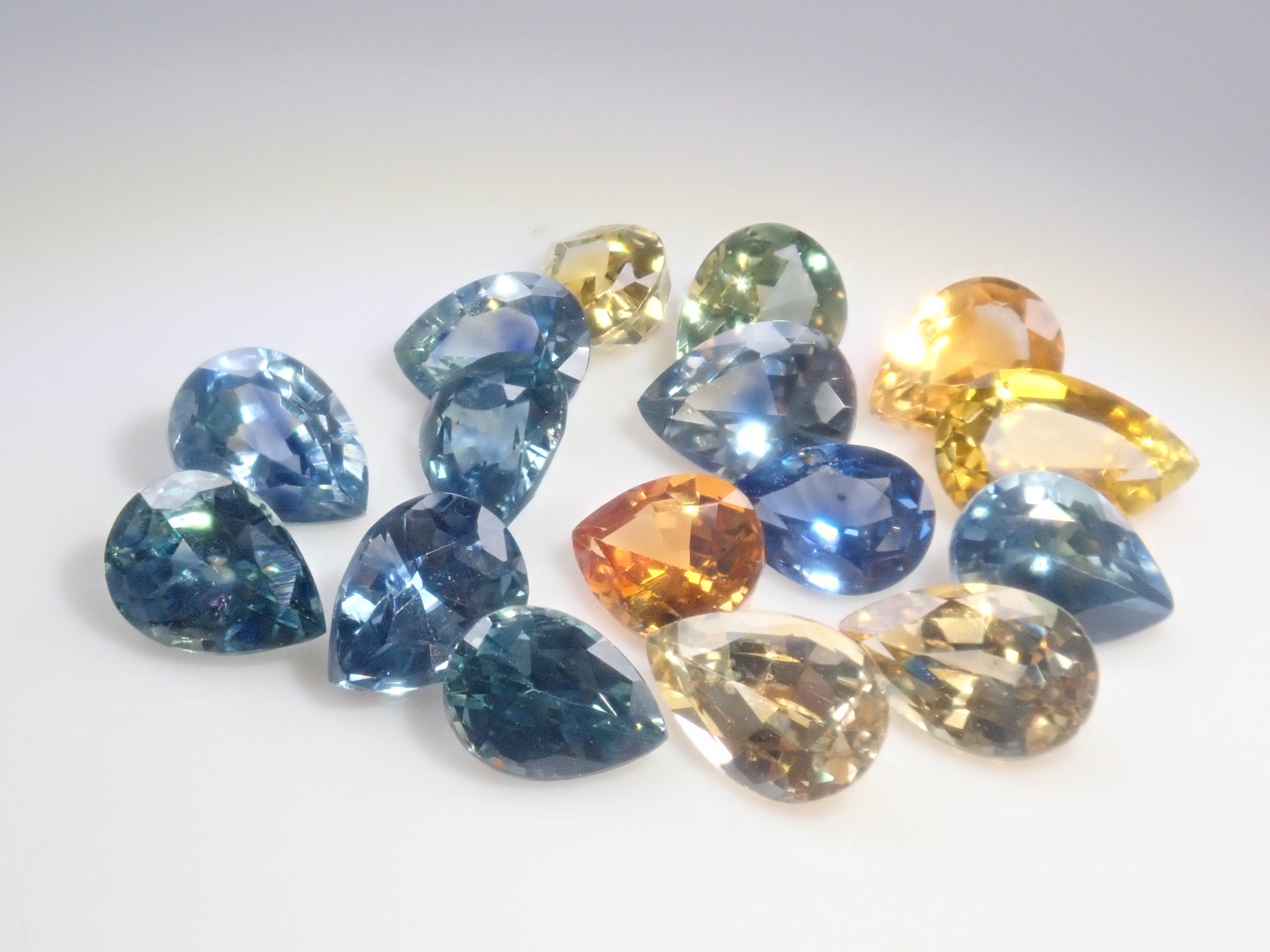 Limited to 16 stones: 1 Montana sapphire loose stone (including teal blue and bicolor) Multiple purchase discounts available