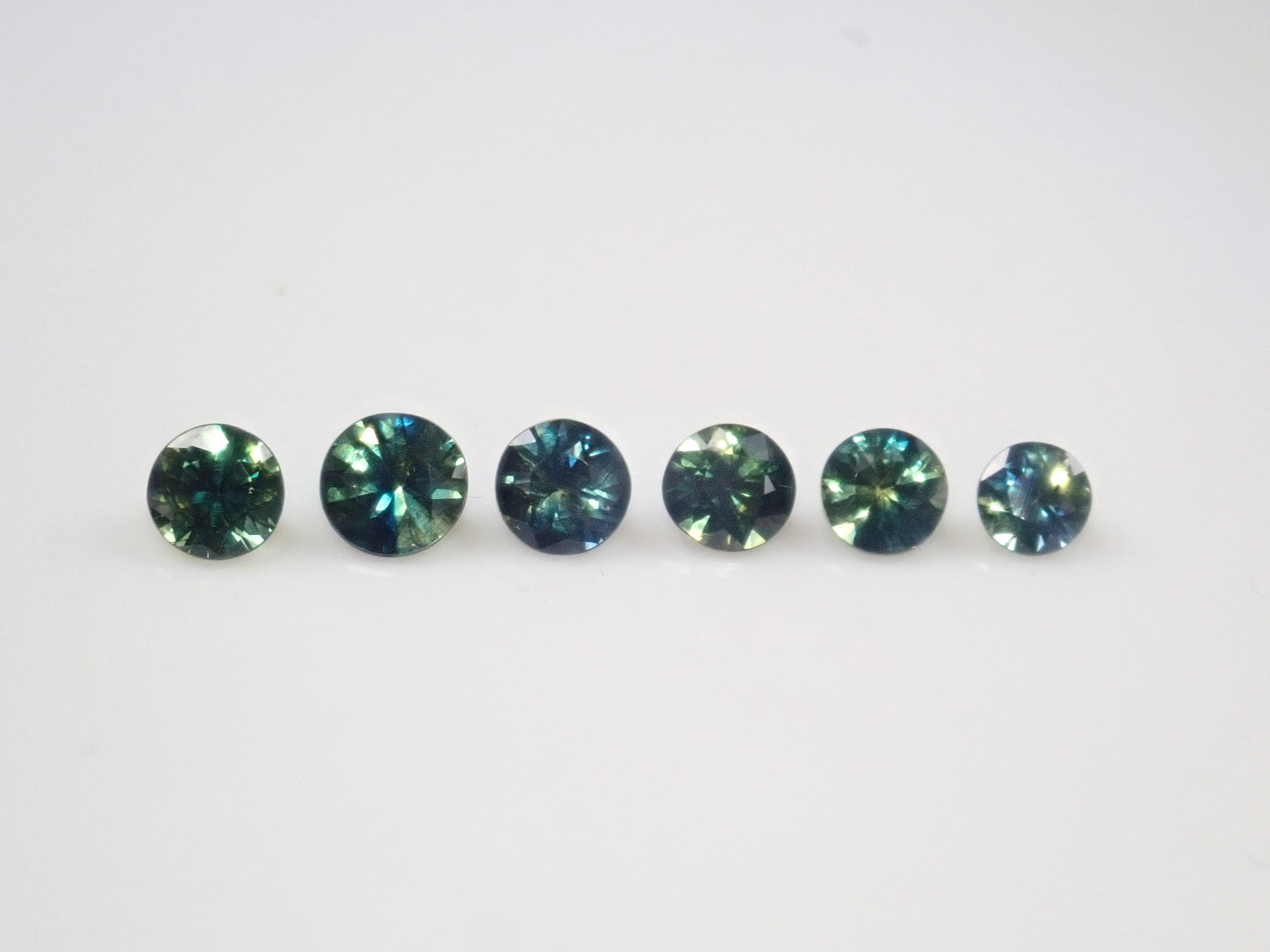 【限量6顆】藍寶石Gacha💎坦尚尼亞雙色藍寶石(含新月藍寶石,3-4mm)【多買有優惠】