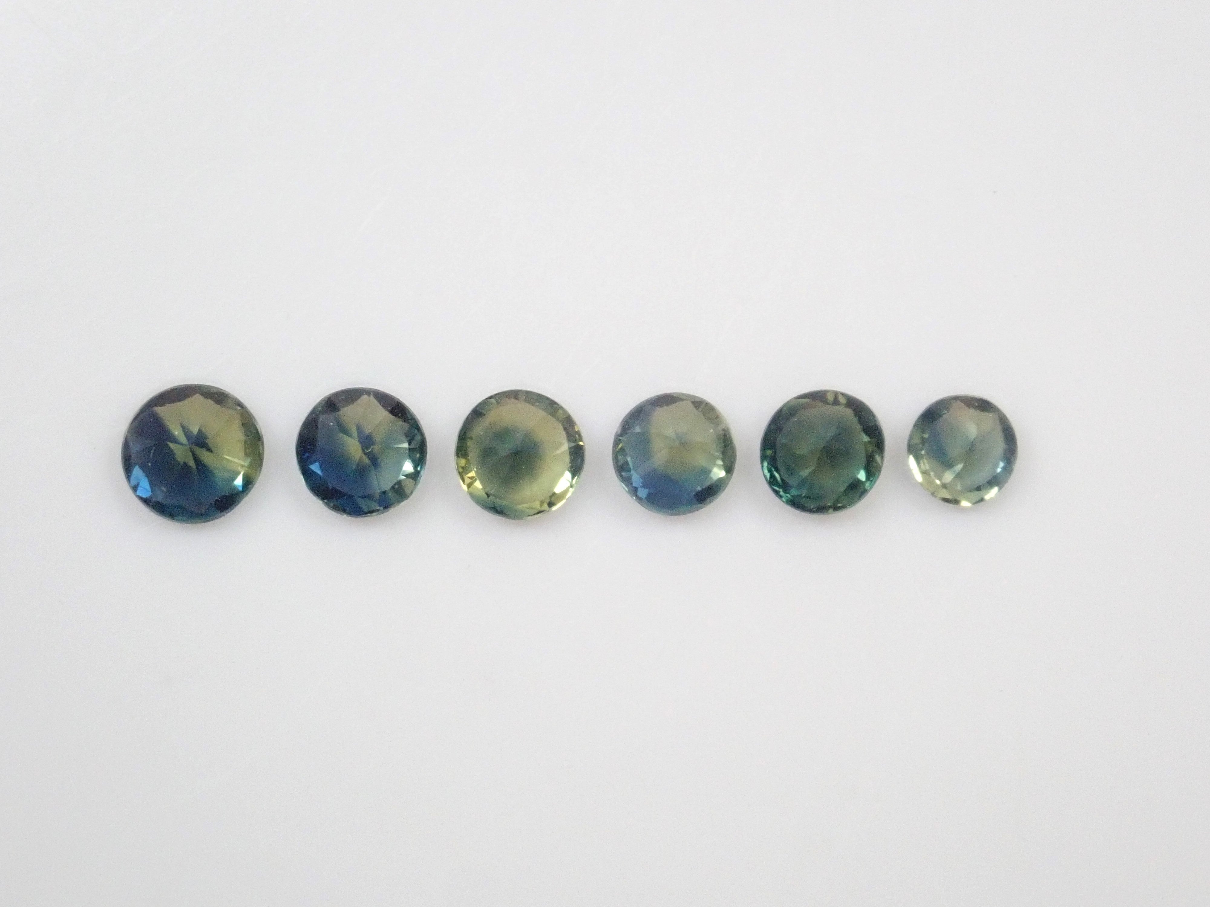 【限量6顆】藍寶石Gacha💎坦尚尼亞雙色藍寶石(含新月藍寶石,3-4mm)【多買有優惠】