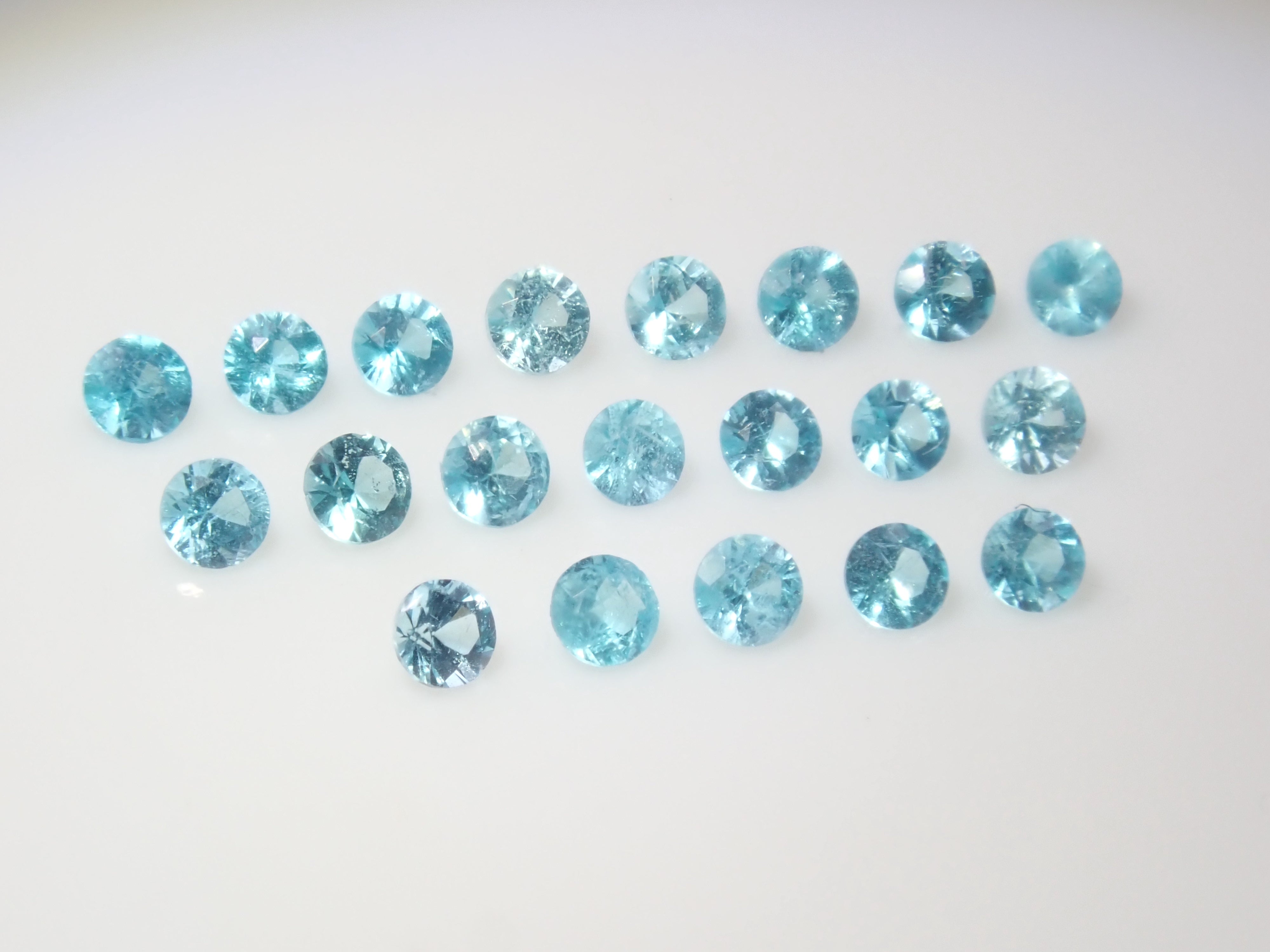 《僅剩少量》 巴西帕拉伊巴碧璽(Batalia)Gacha💎1.2mm 每10顆寶石中就有1顆含有Cu&Mn(CuO:2.1%、MnO:0.9%/CuO:1.6%、MnO:1.5%) 《可享多次購買折扣》