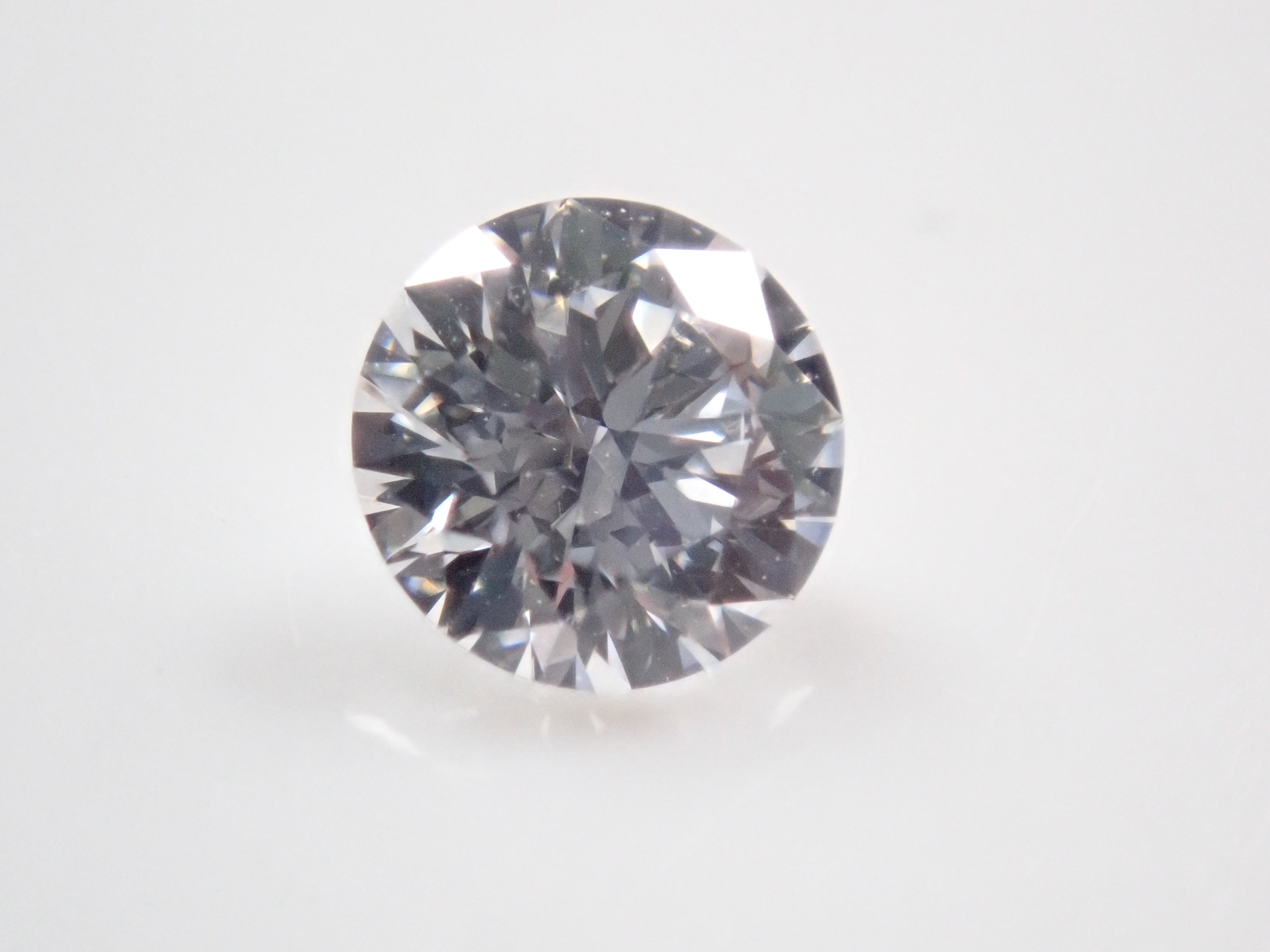 フローレスダイヤモンド(H&C) 4.0mm/0.224ctルース(D, FL, 3Excellent H&C) GIA&中宝